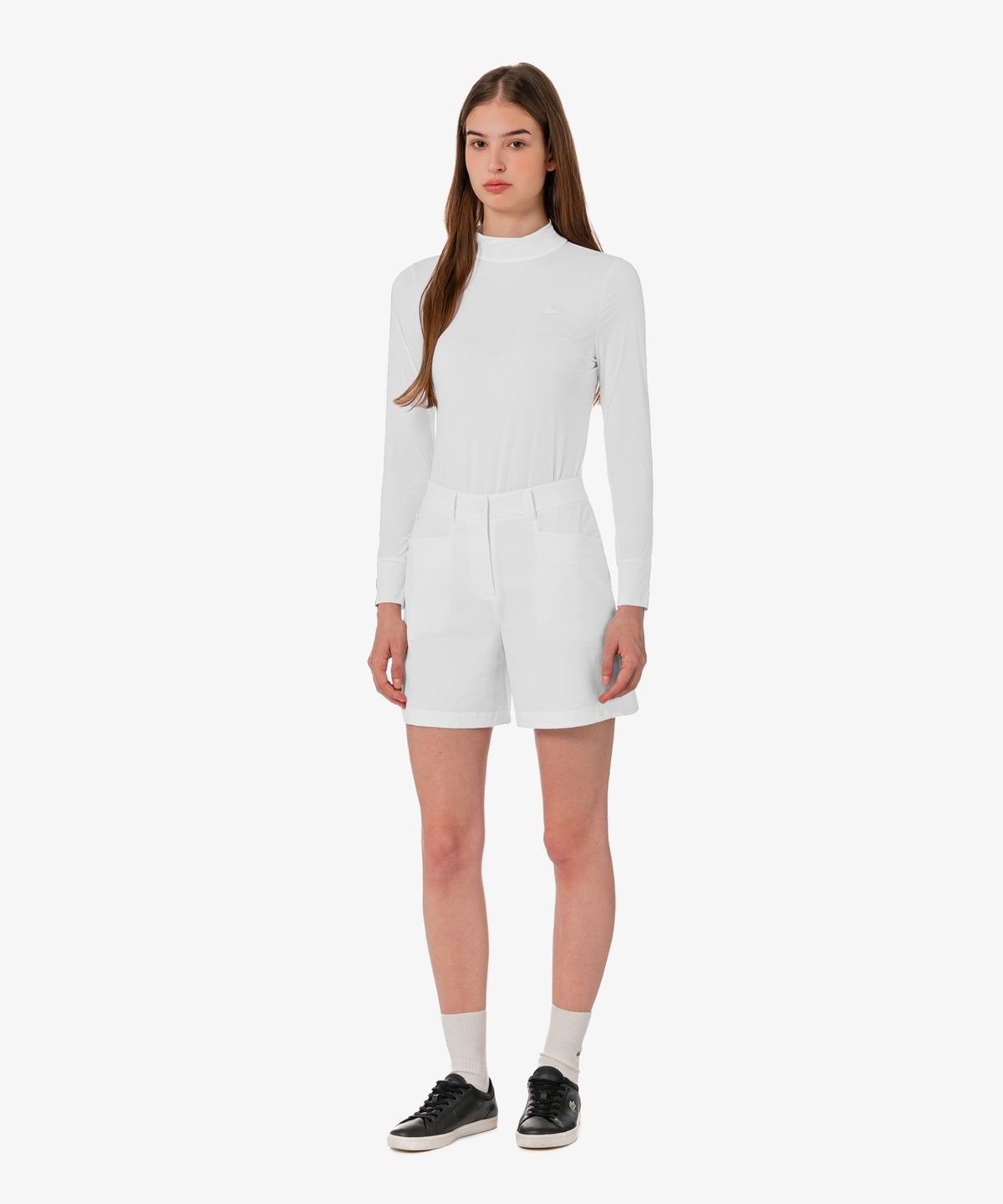 라코스테(LACOSTE) 여성 베이직 버뮤다 팬츠 FF993E-56G 001