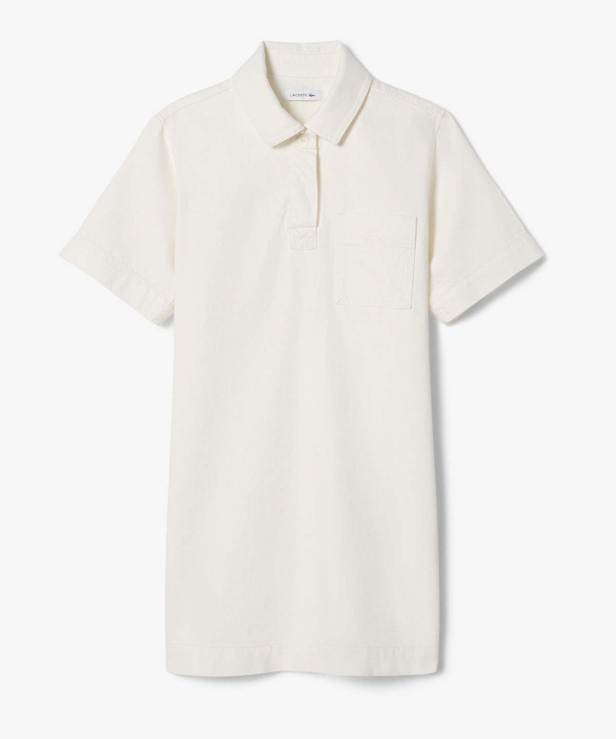 라코스테(LACOSTE) 여성 데님 폴로 드레스 EF0192-56G 001