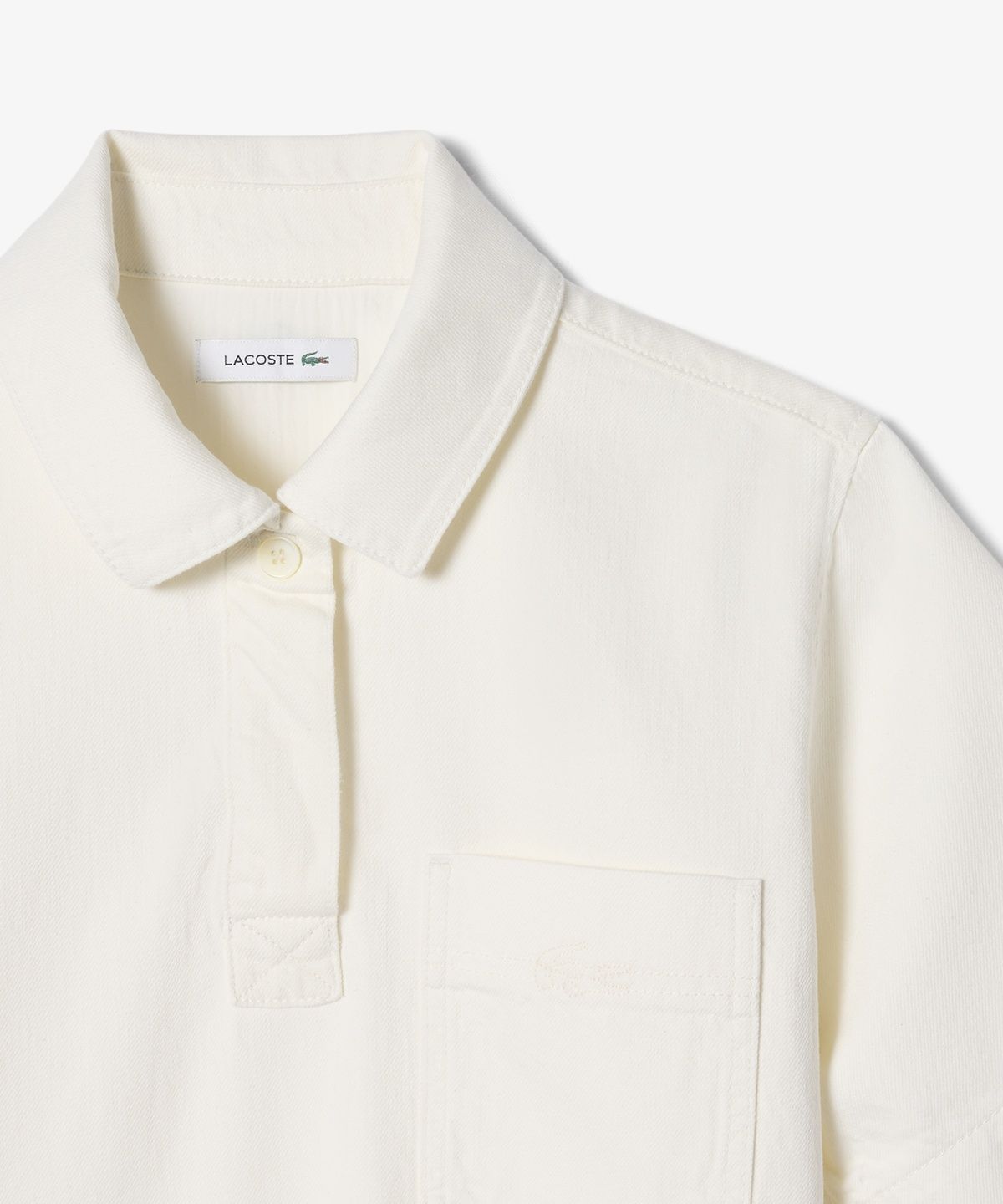 라코스테(LACOSTE) 여성 데님 폴로 드레스 EF0192-56G 001