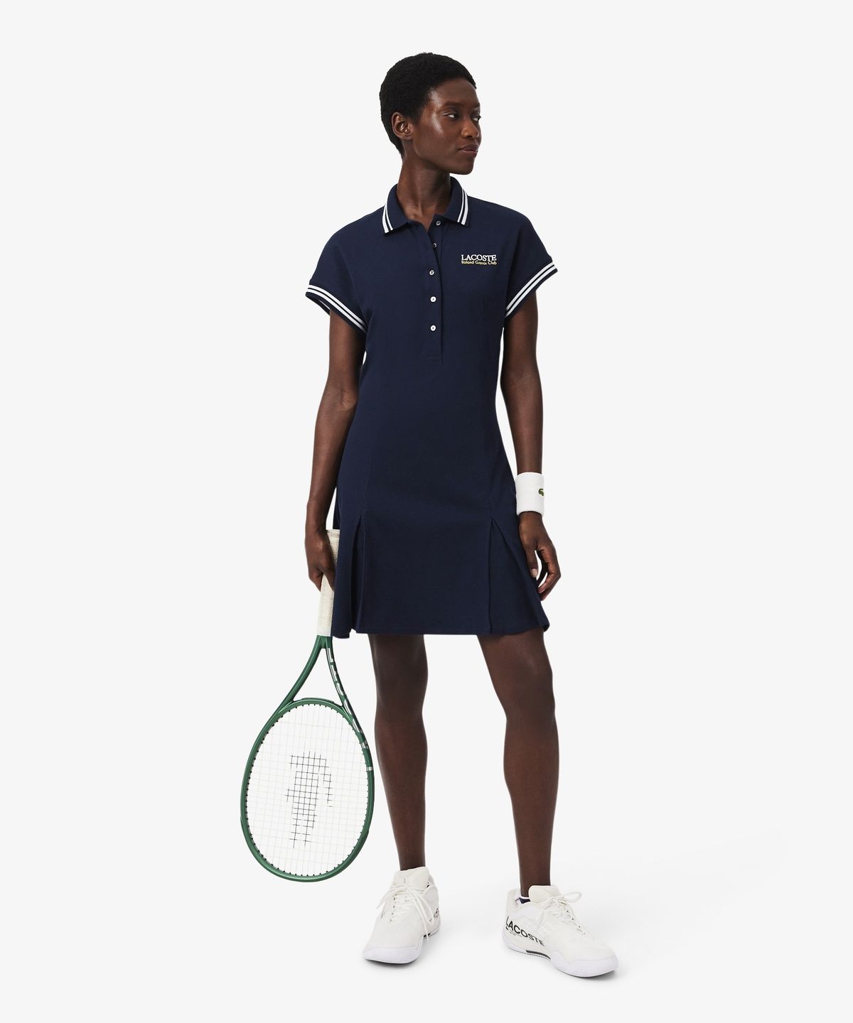 라코스테(LACOSTE) 여성 롤랑가로스 테니스 피케 드레스 EF0584-56G 166