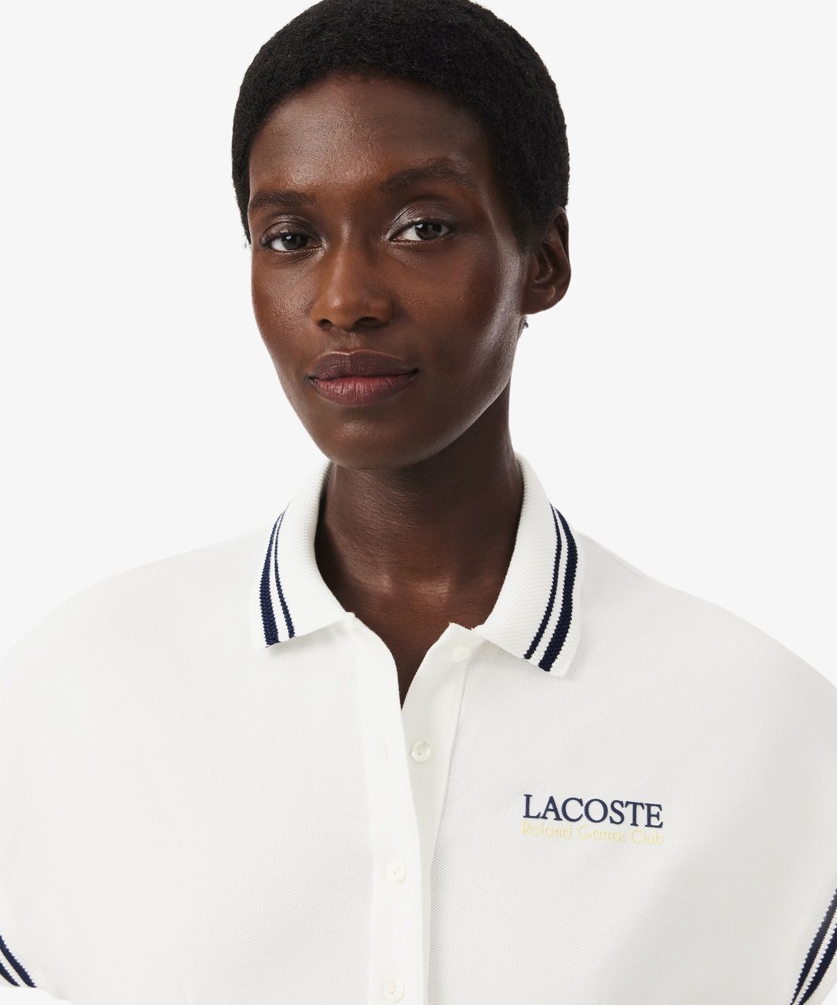 라코스테(LACOSTE) 여성 롤랑가로스 테니스 피케 드레스 EF0584-56G 70V