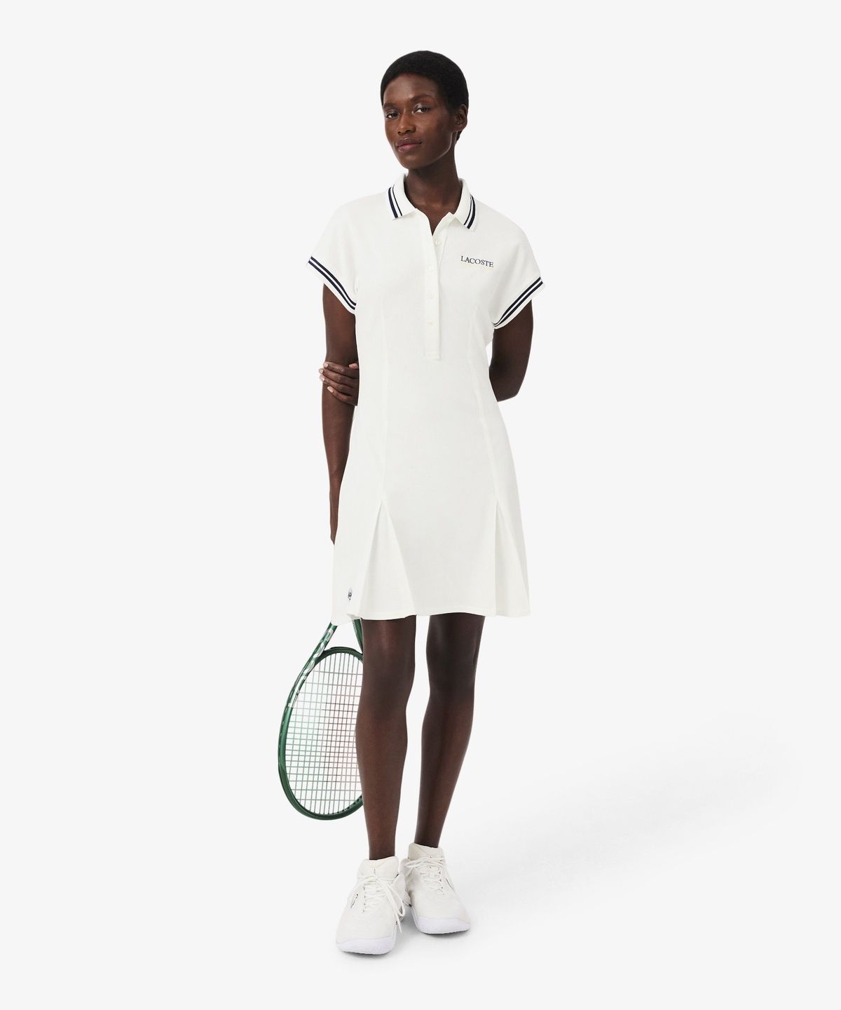 라코스테(LACOSTE) 여성 롤랑가로스 테니스 피케 드레스 EF0584-56G 70V