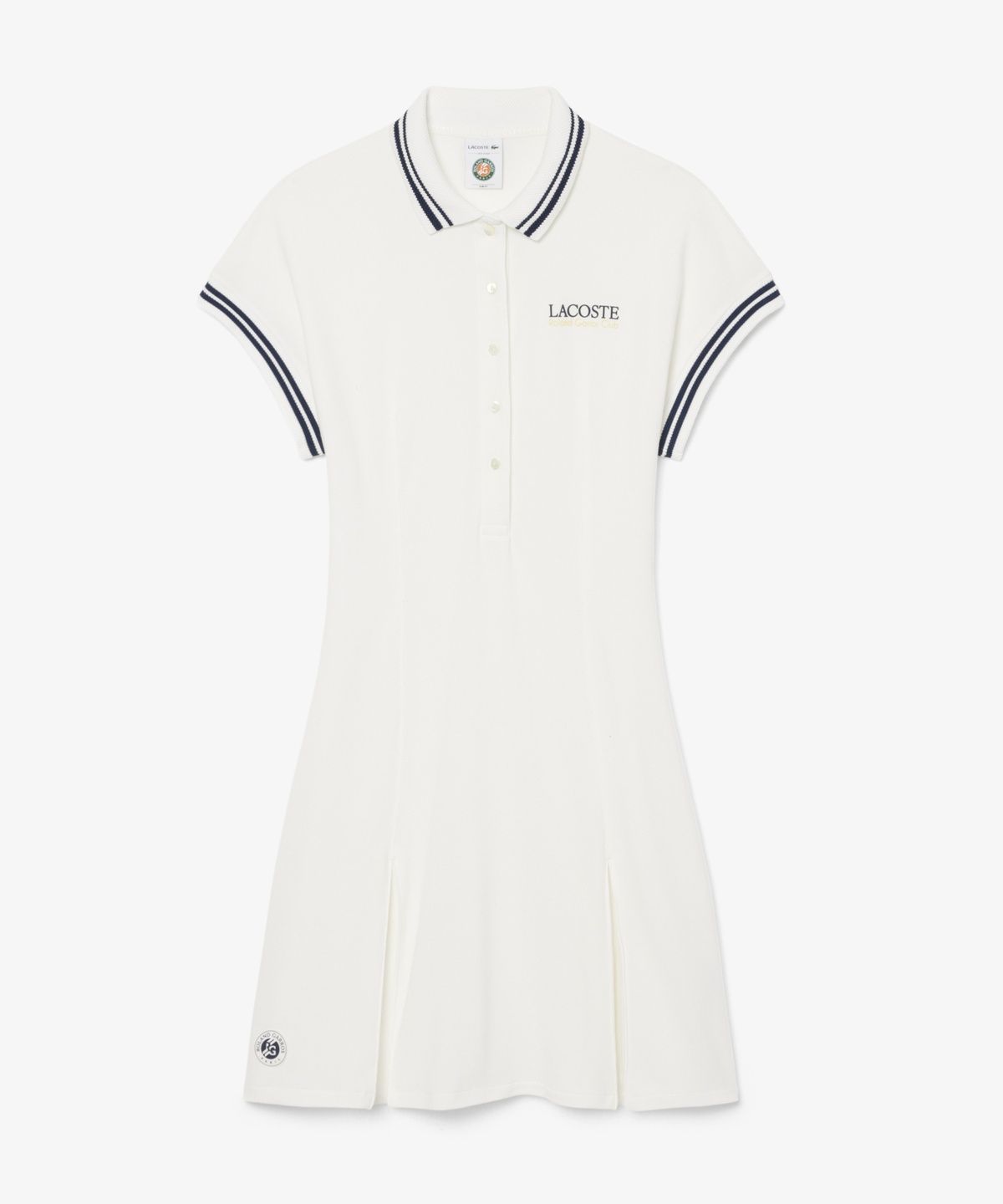 라코스테(LACOSTE) 여성 롤랑가로스 테니스 피케 드레스 EF0584-56G 70V