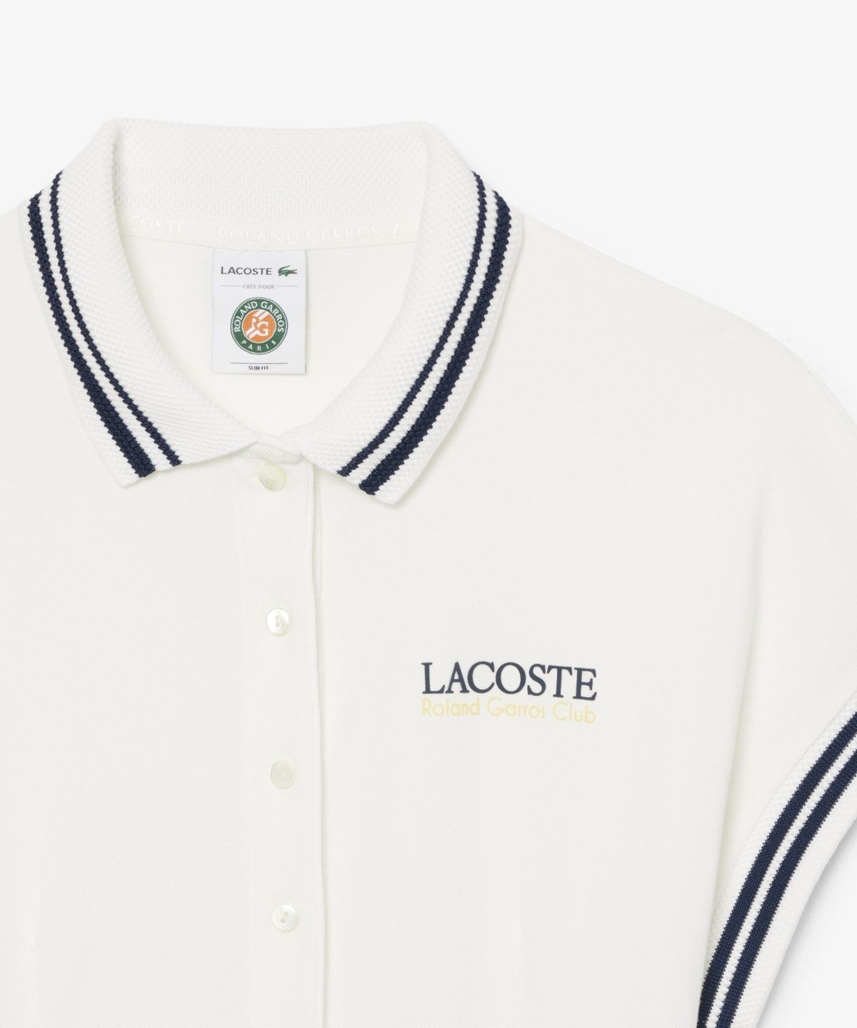 라코스테(LACOSTE) 여성 롤랑가로스 테니스 피케 드레스 EF0584-56G 70V