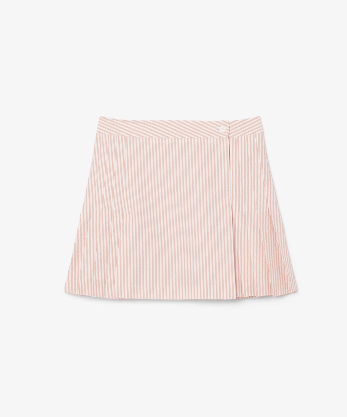 라코스테(LACOSTE) 여성 스트라이프 시어서커 스커트 JF5024-56G RNI