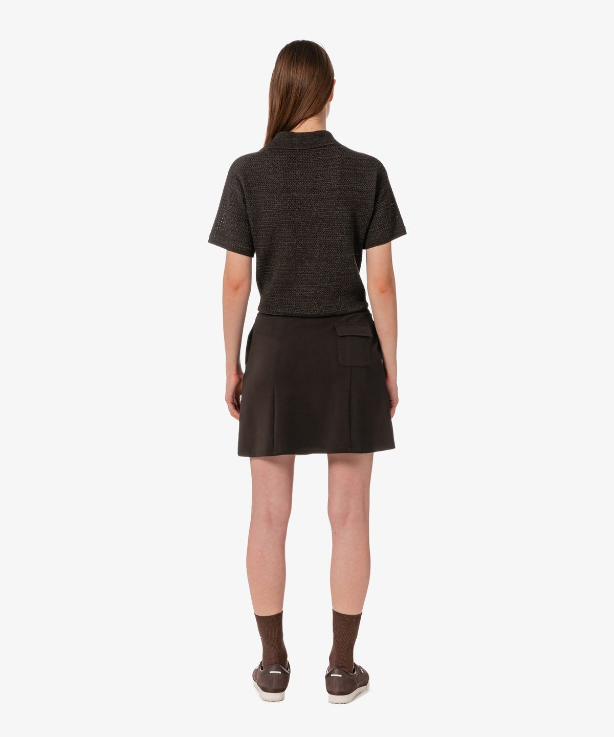 라코스테(LACOSTE) 여성 라이트 저지 셋업 스커트 JF232E-56G 3LA