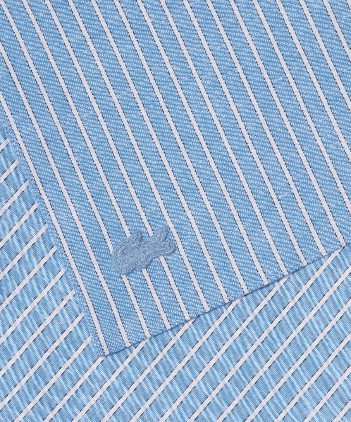 라코스테(LACOSTE) 여성 린넨 블렌드 스카프 RE004E-56G JBK