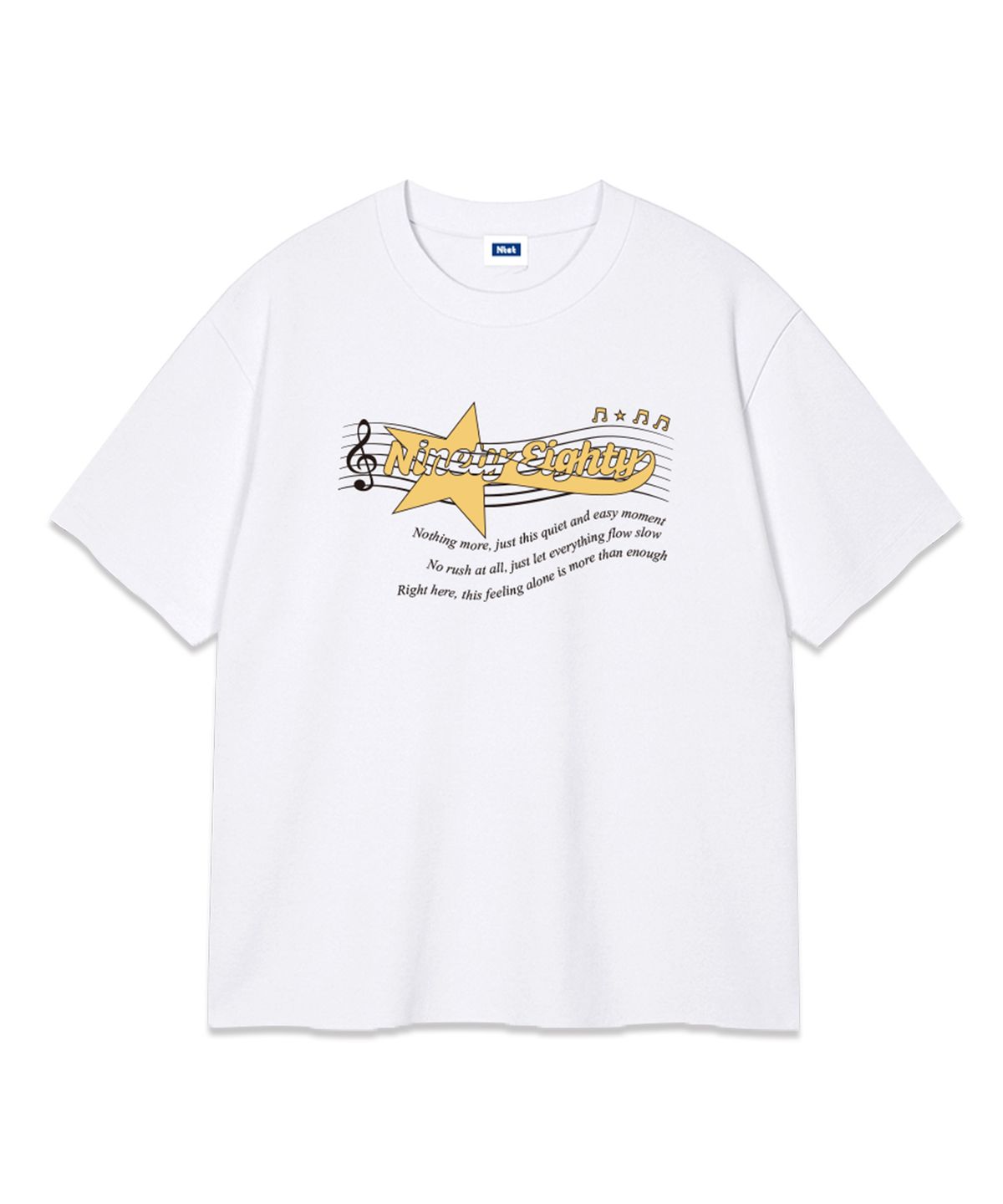 엔티이티(NTET) tempo star over fit t-shirt (3color)