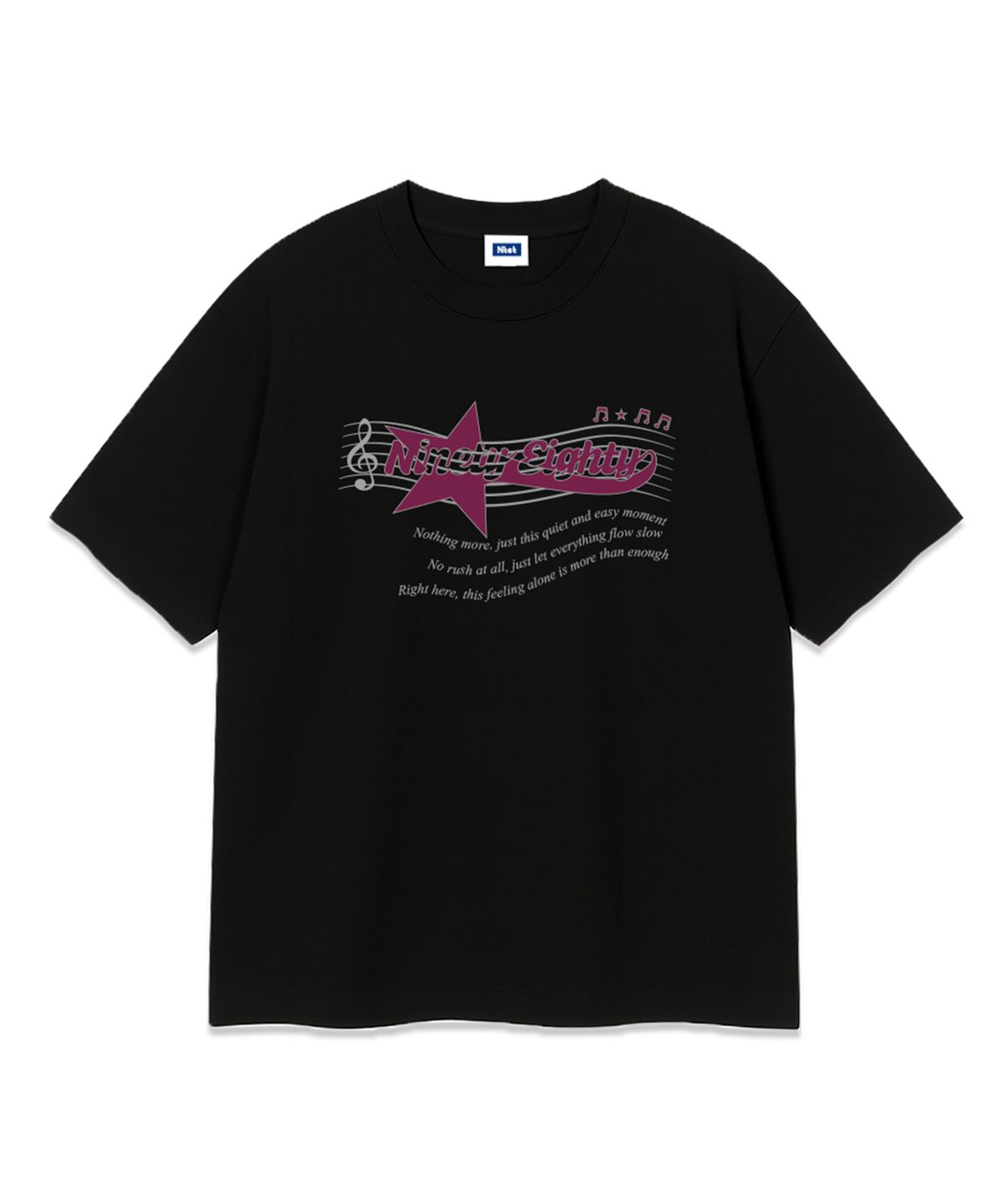 엔티이티(NTET) tempo star over fit t-shirt (3color)