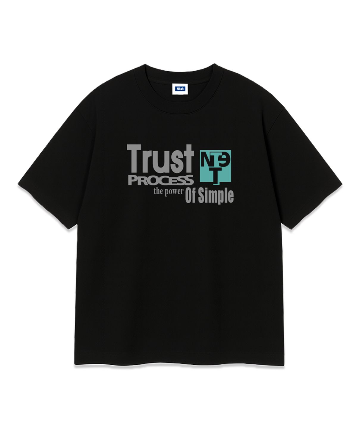 엔티이티(NTET) trust process over fit t-shirt (4color)