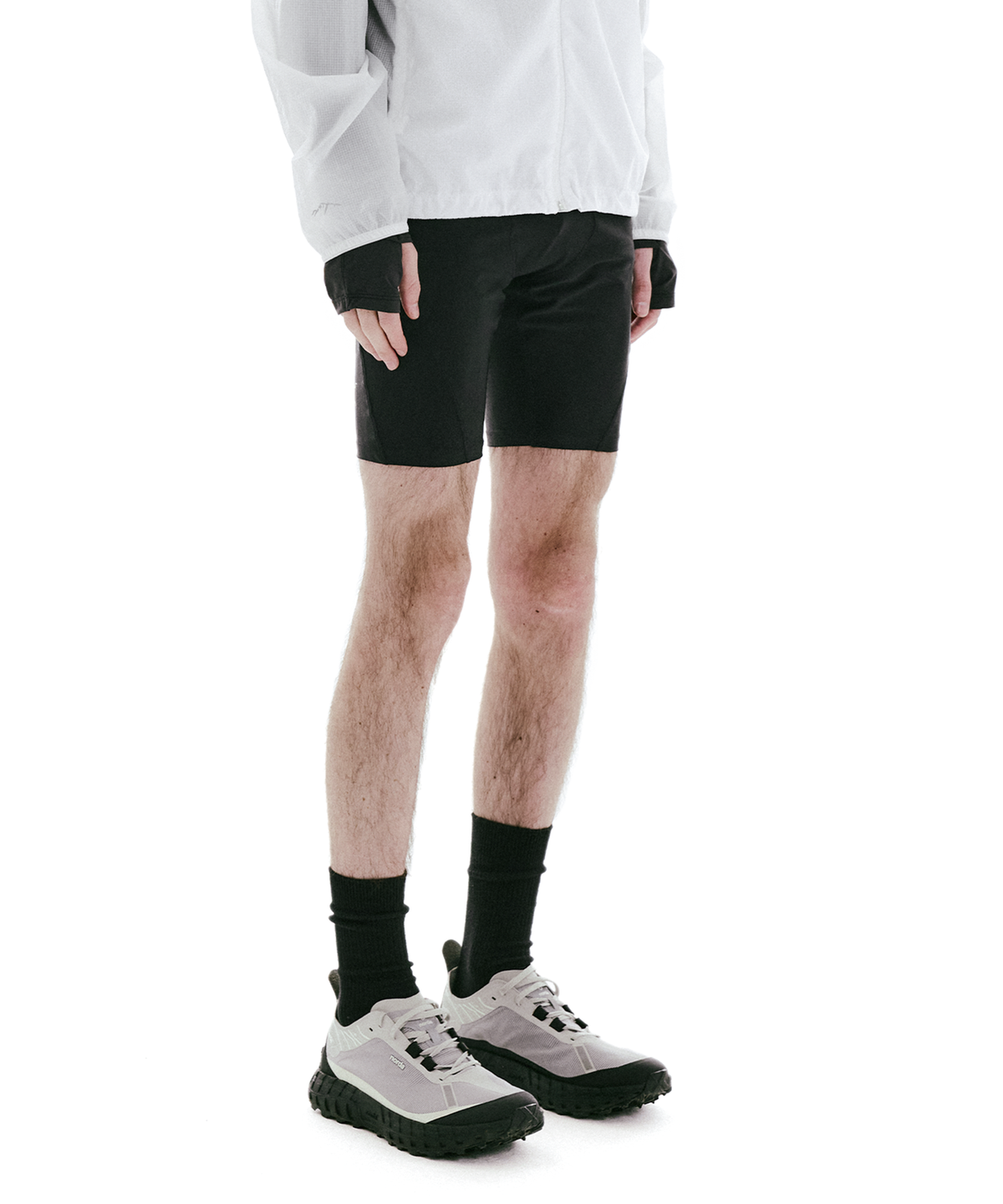 콜드웜(COLDWARM) Compression Half Tights (Black)