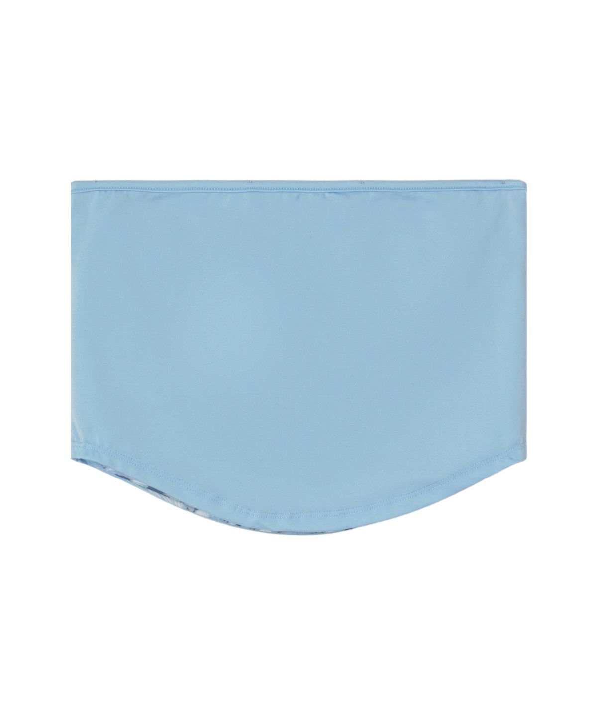 로잔느(ROSEANNE) Reversible Tube Top (Soda Blue/Leopard)