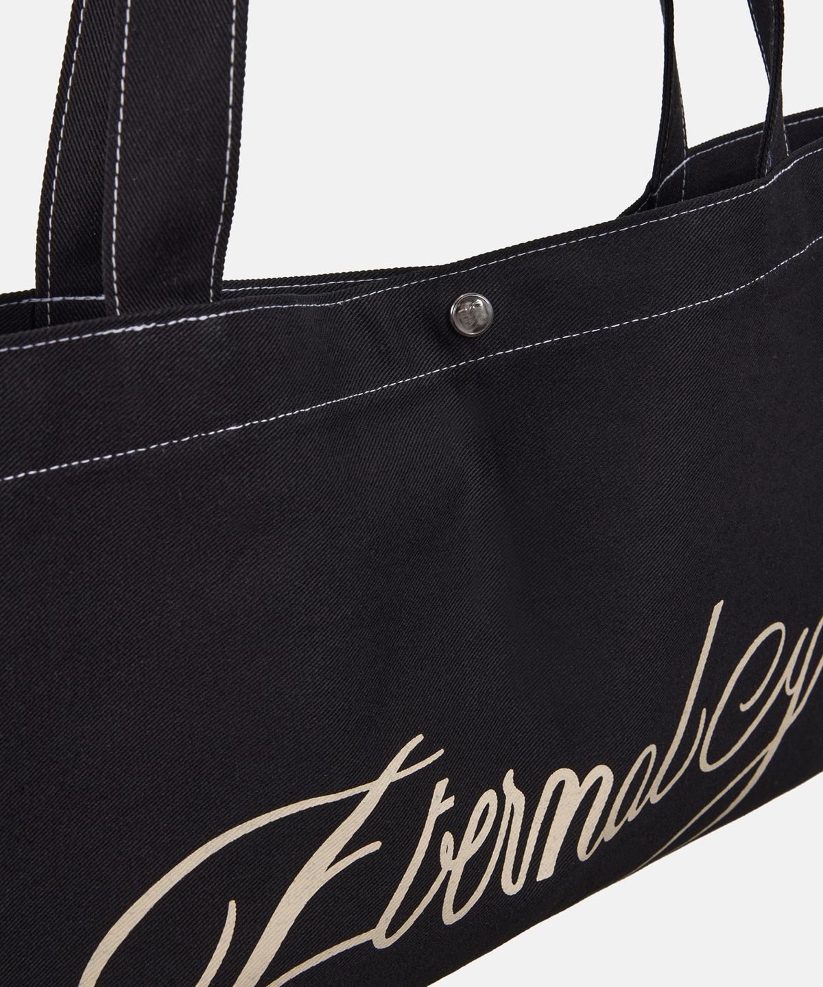 이터널유(ETERNALYOU) SUGAR STAMP BAG (COTTON BLACK)