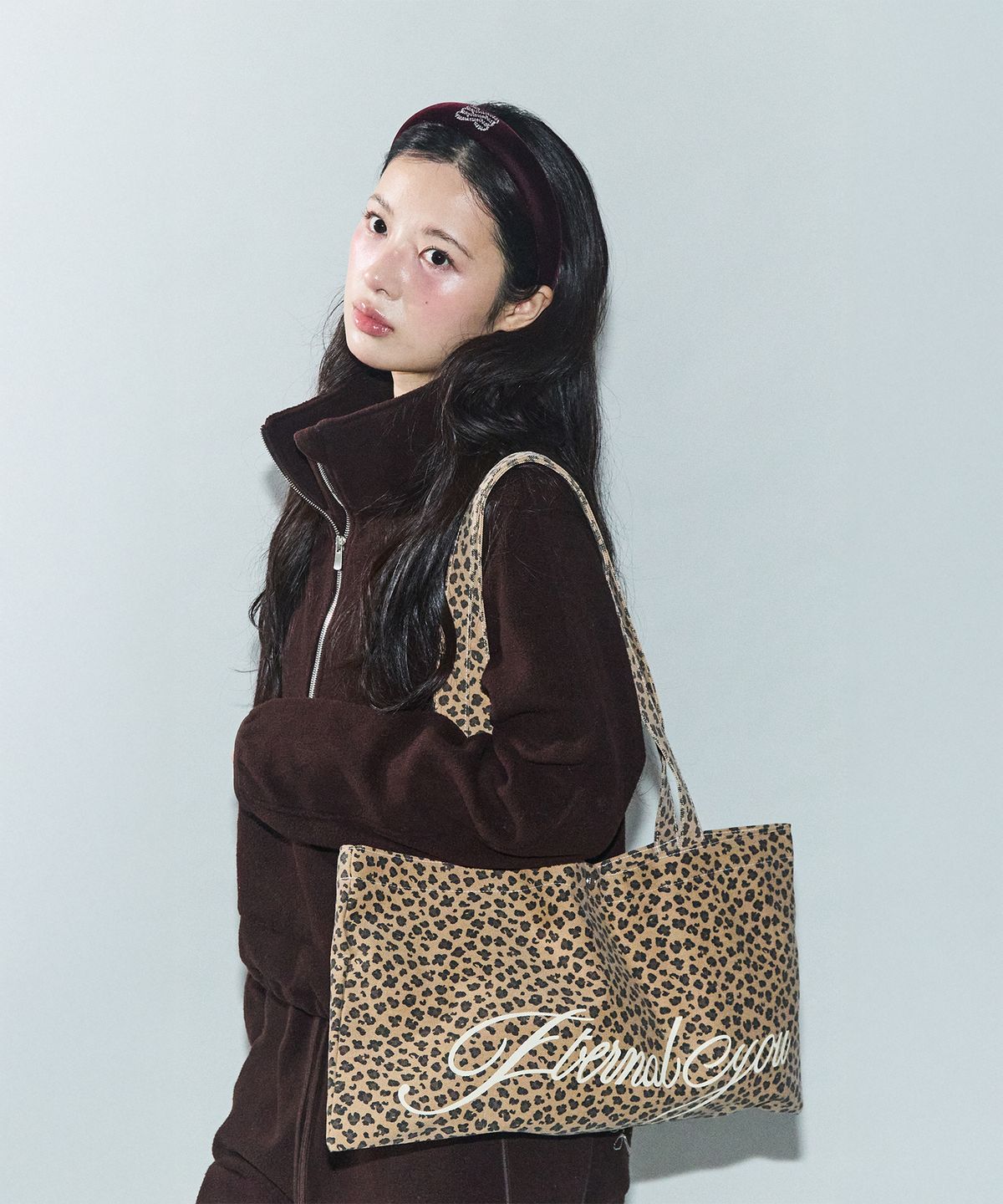 이터널유(ETERNALYOU) SUGAR STAMP BAG (COTTON PINK)
