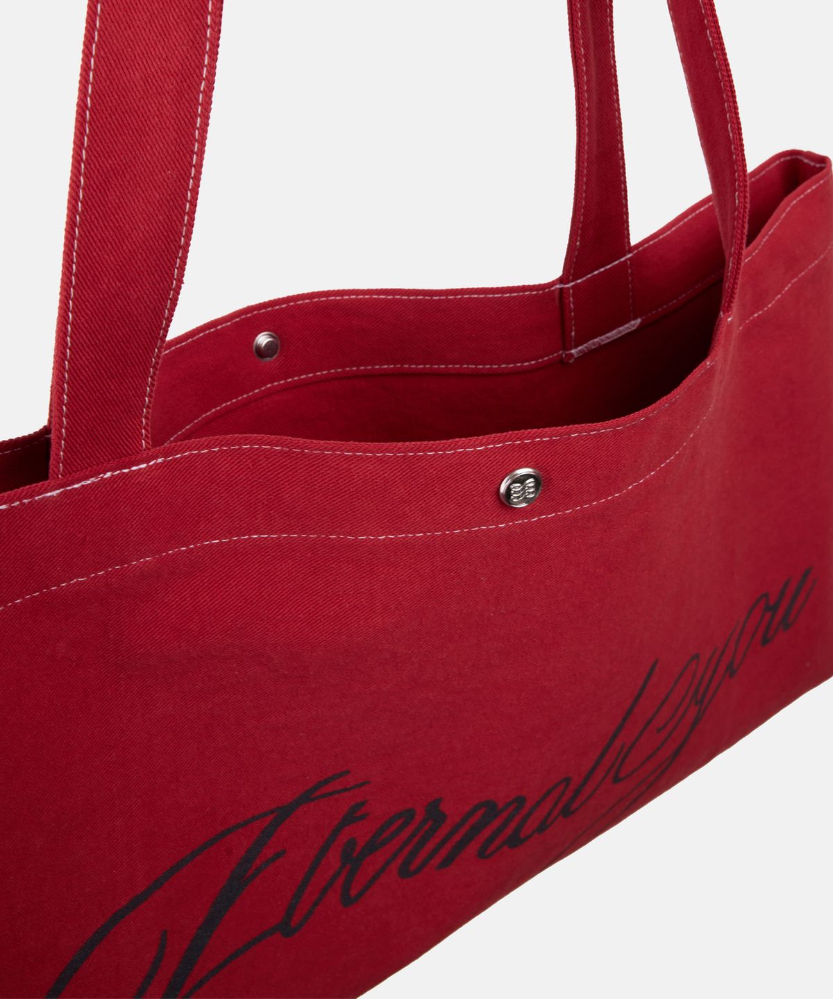 이터널유(ETERNALYOU) SUGAR STAMP BAG (COTTON RED)