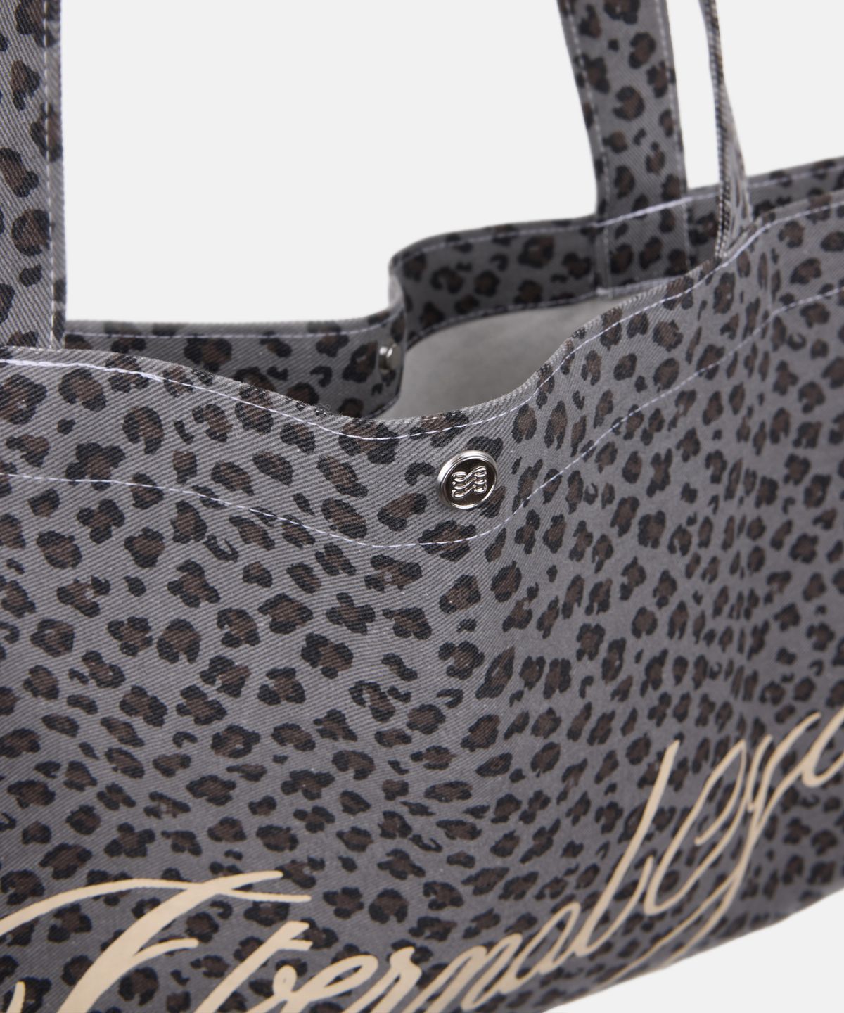 이터널유(ETERNALYOU) SUGAR STAMP BAG (LEOPARD GRAY)