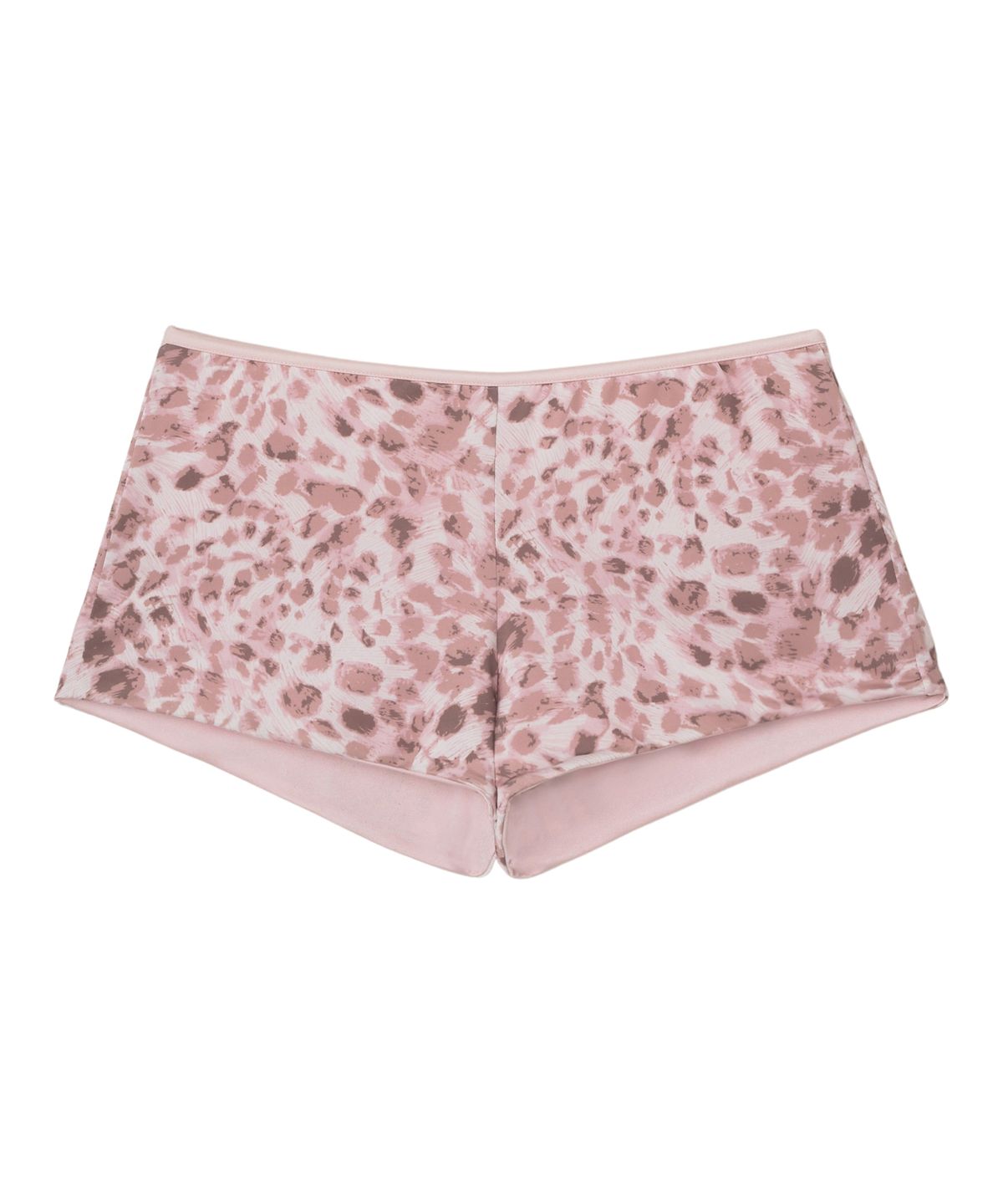 로잔느(ROSEANNE) Reversible Low-Rise Shorts (Baby Pink/Leopard)