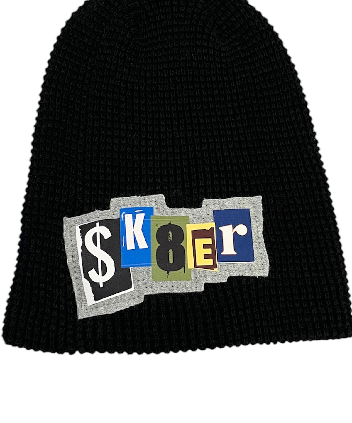 스케이터락(SK8ER ROCK) Collage Pop Logo Beanie ((Black))