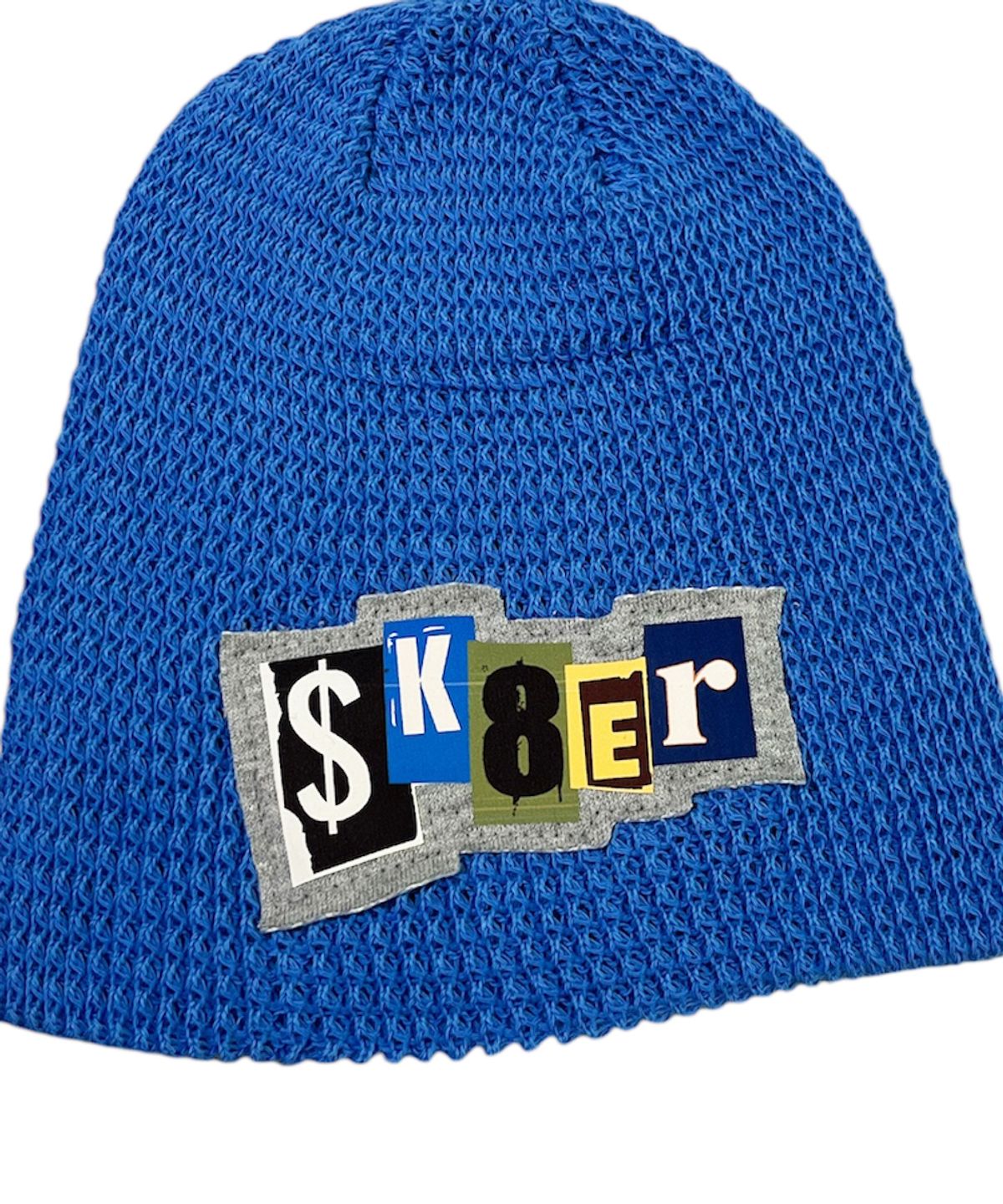 스케이터락(SK8ER ROCK) Collage Pop Logo Beanie ((blue))
