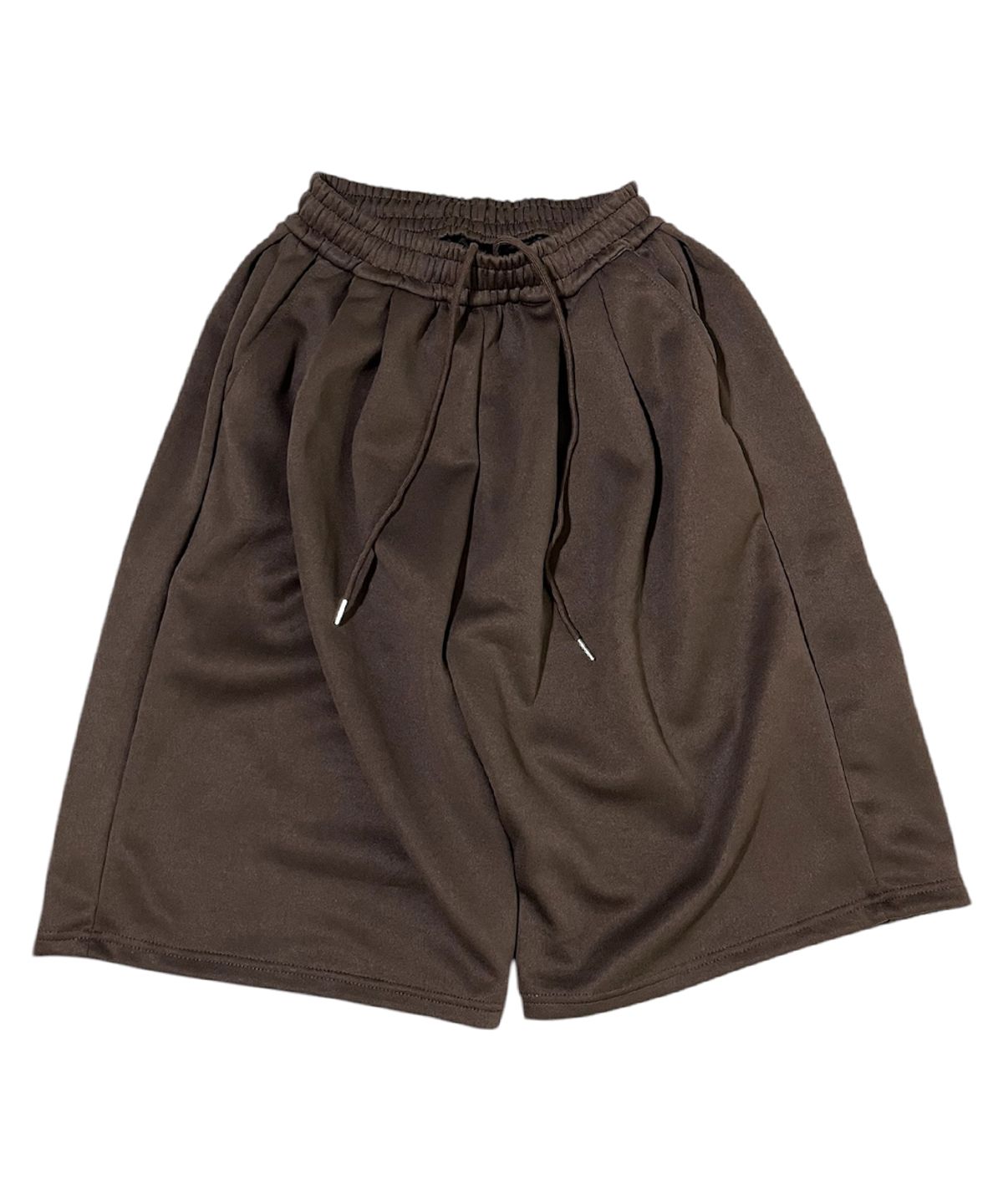 스케이터락(SK8ER ROCK) Collage Logo Sweat Bermuda Shorts ((Brown))