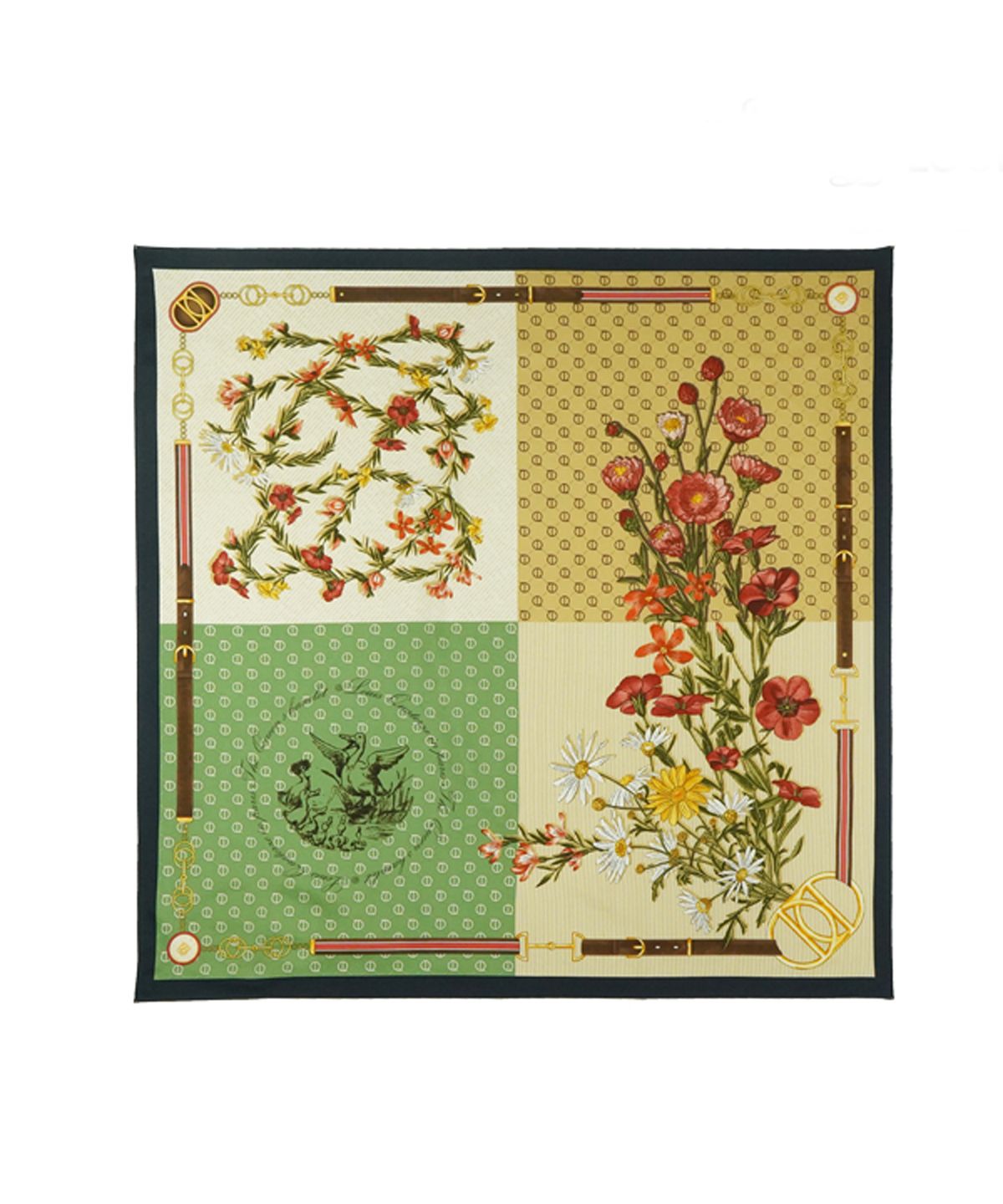 루이까또즈스카프(LOUIS QUATORZE SCARF) 코지 실크 사각 스카프