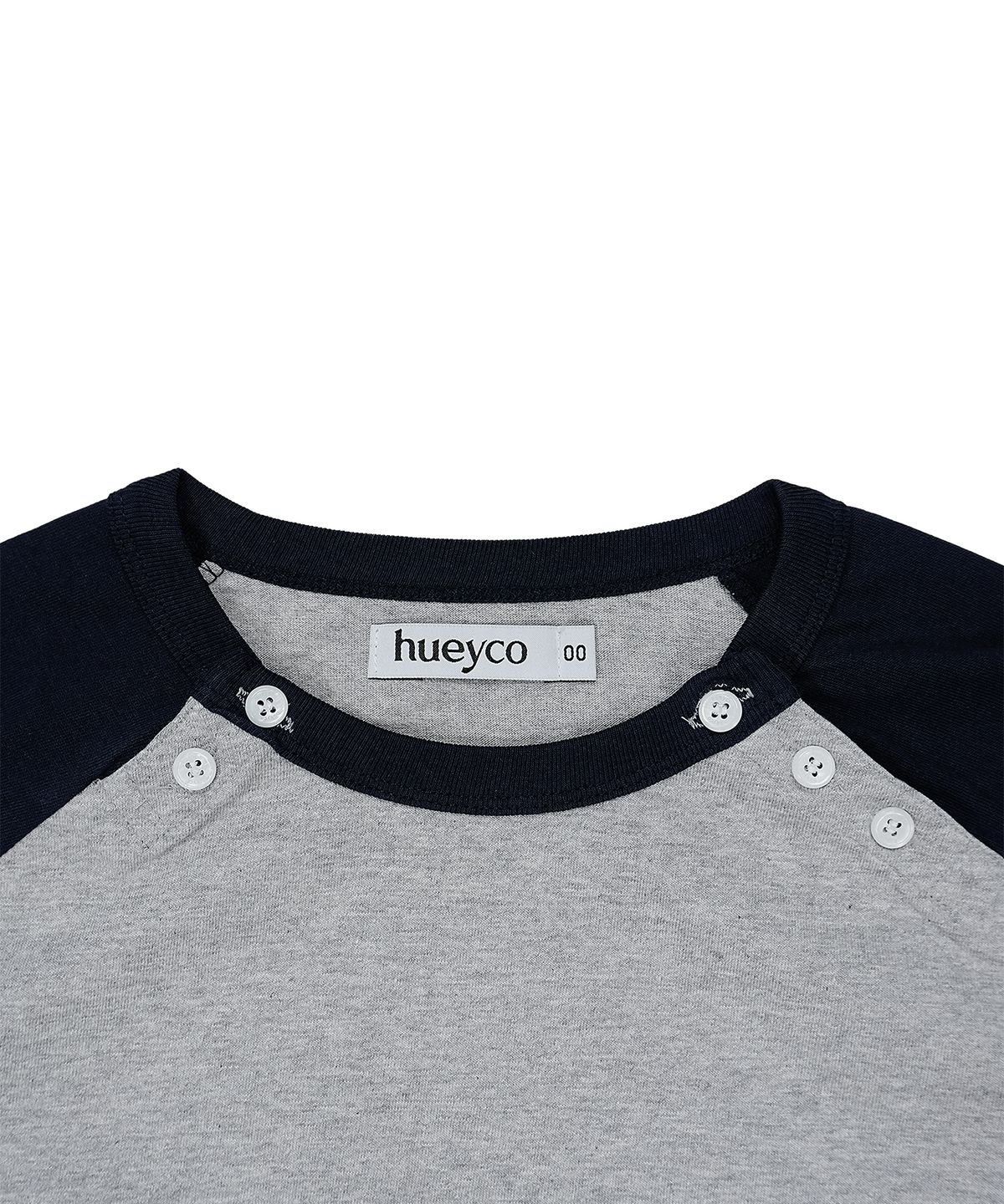 휴이(HUEY) Double Side Button Raglan sleeve Navy