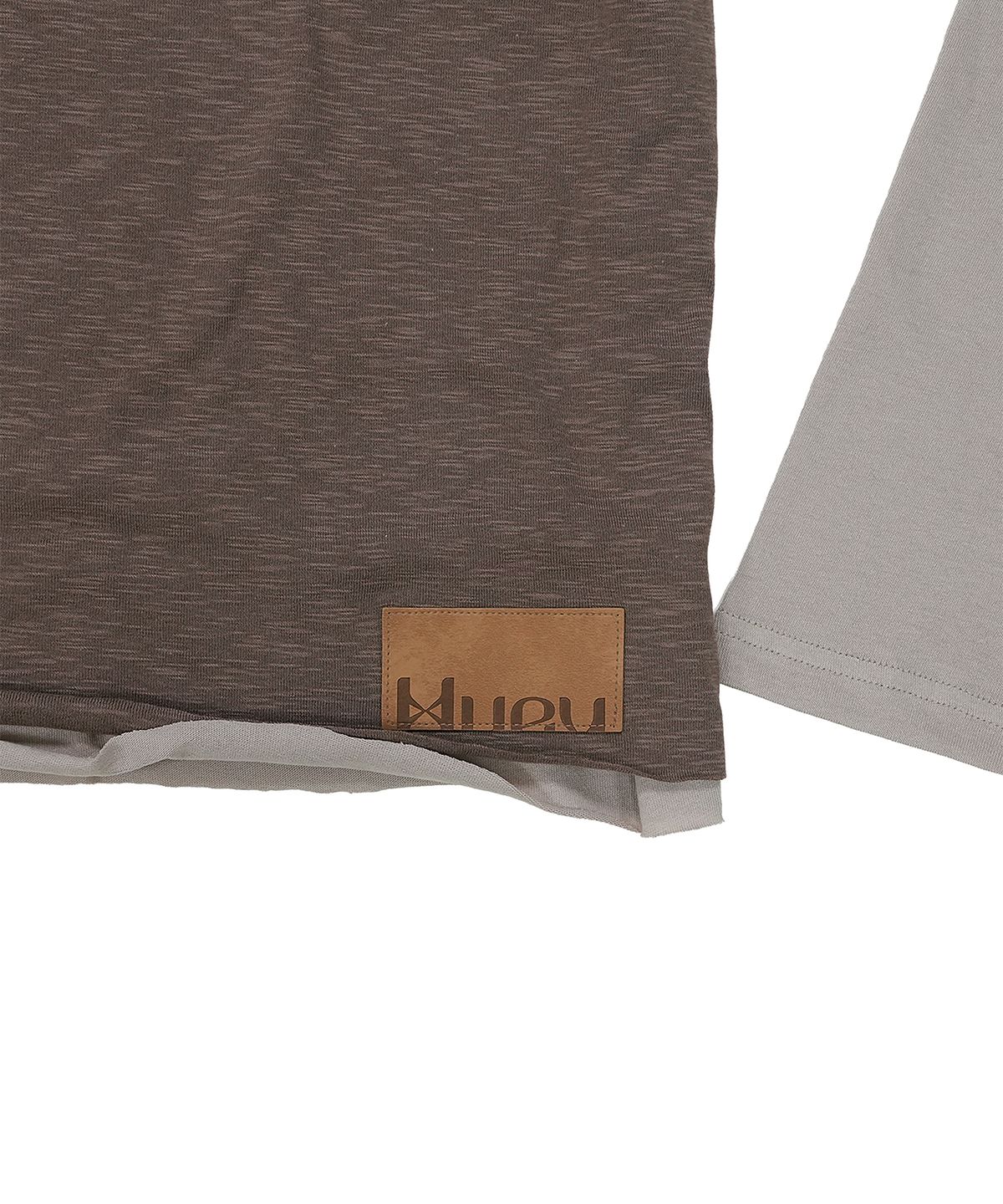 휴이(HUEY) Layered Sleeve Brown