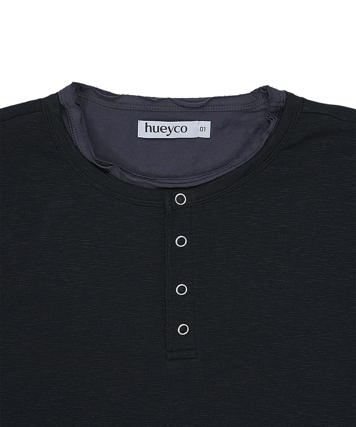 휴이(HUEY) Layered Tee Black