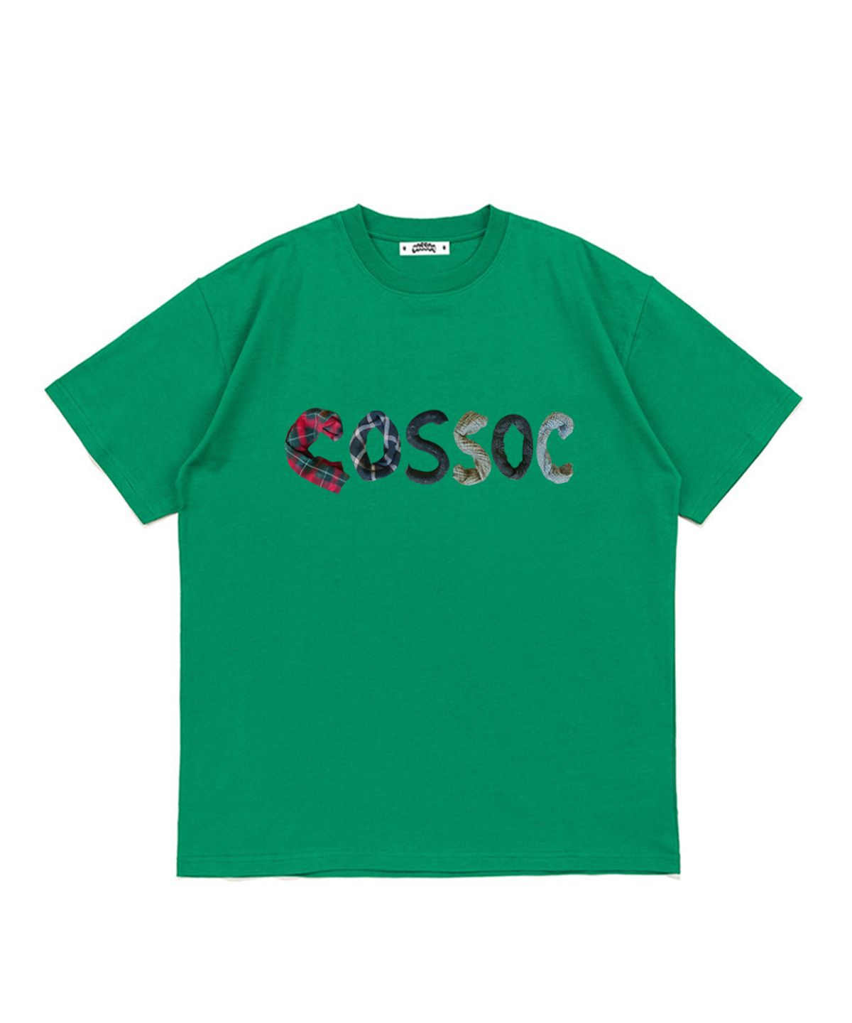 코소(COSO) CC 알파벳 반팔 티셔츠_4 Colors