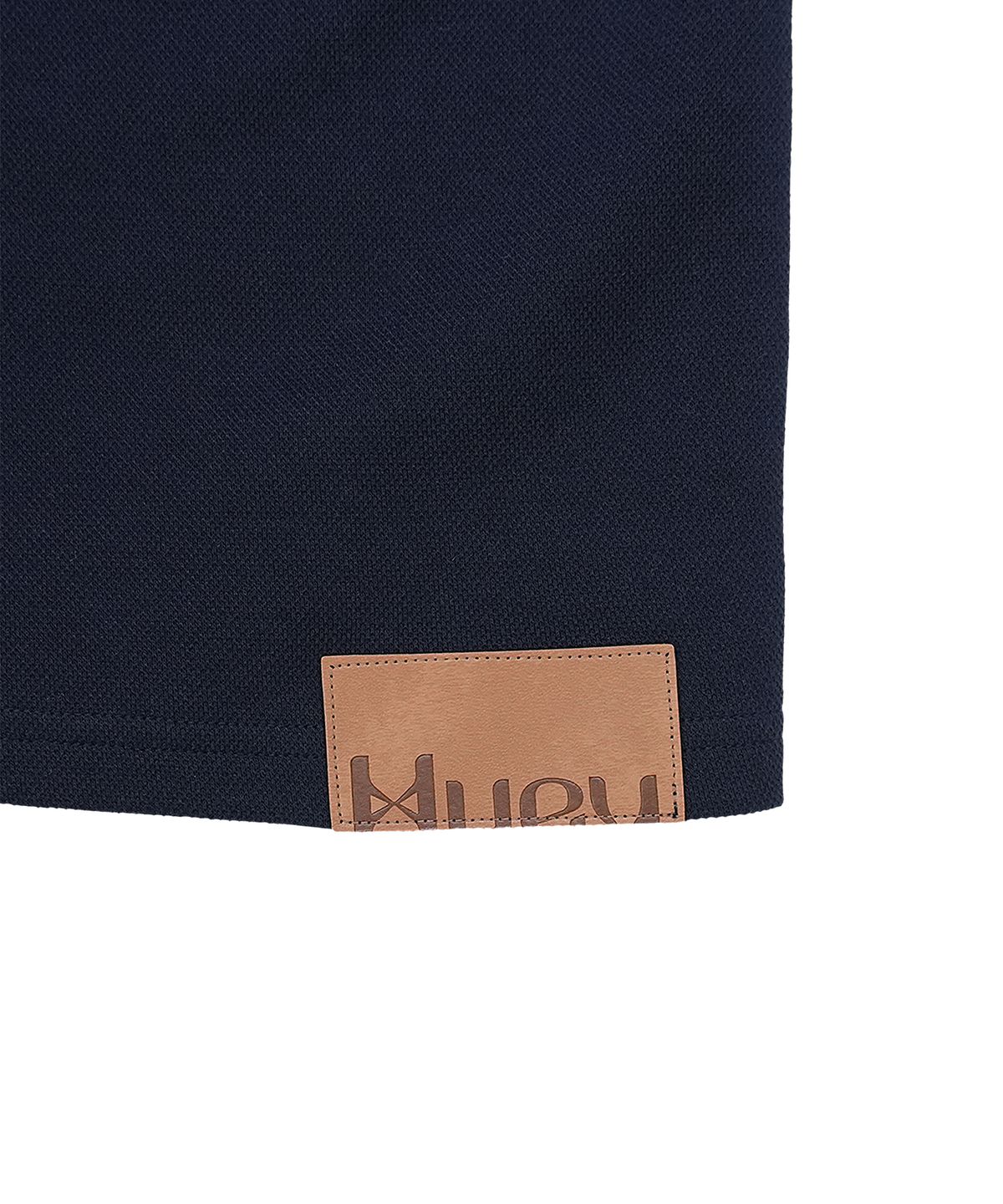 휴이(HUEY) Stripe Rollup Polo Tee Navy