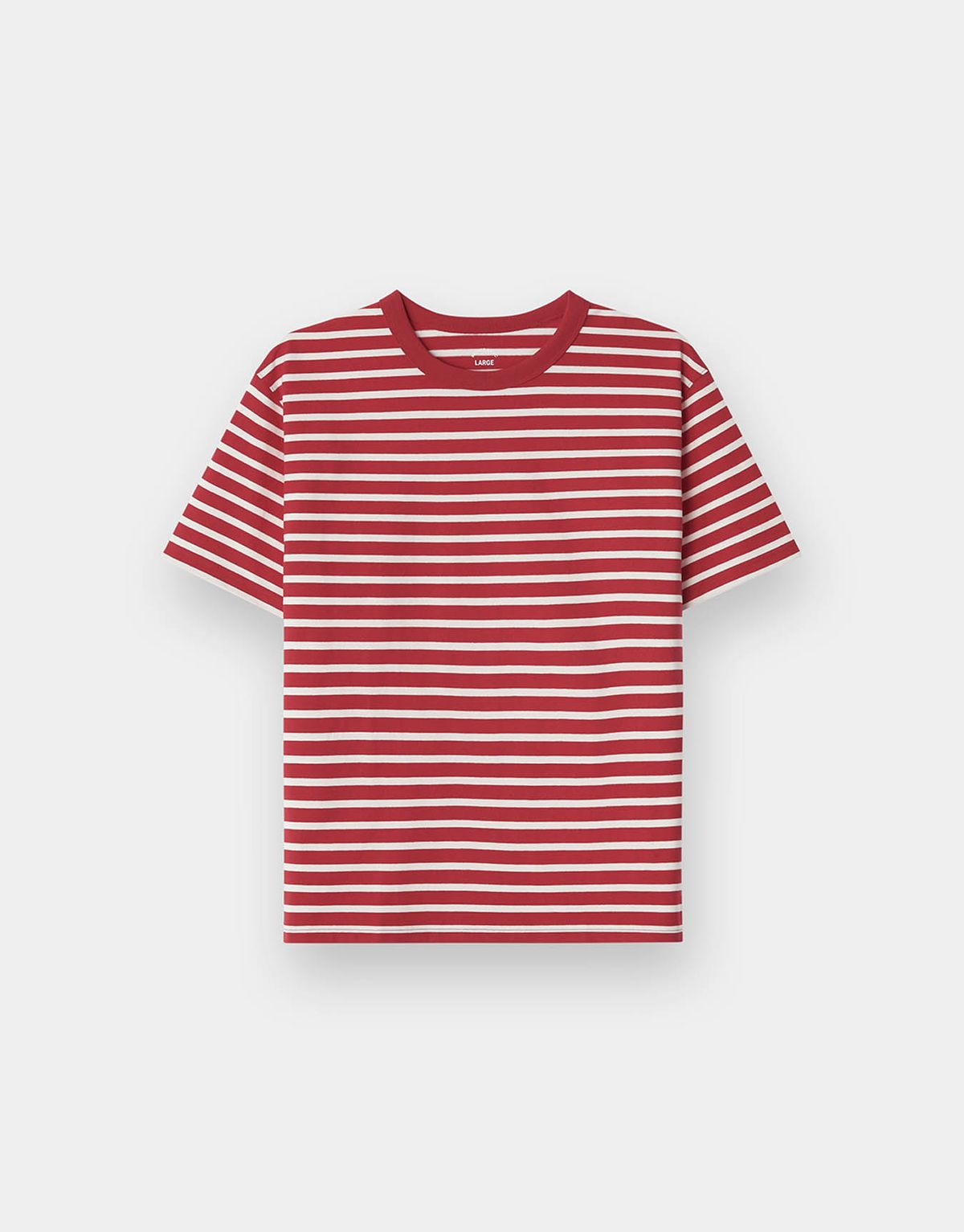지오다노(GIORDANO) 헤비웨이트 크루넥 반팔 티셔츠(STR) 026520 [10color]