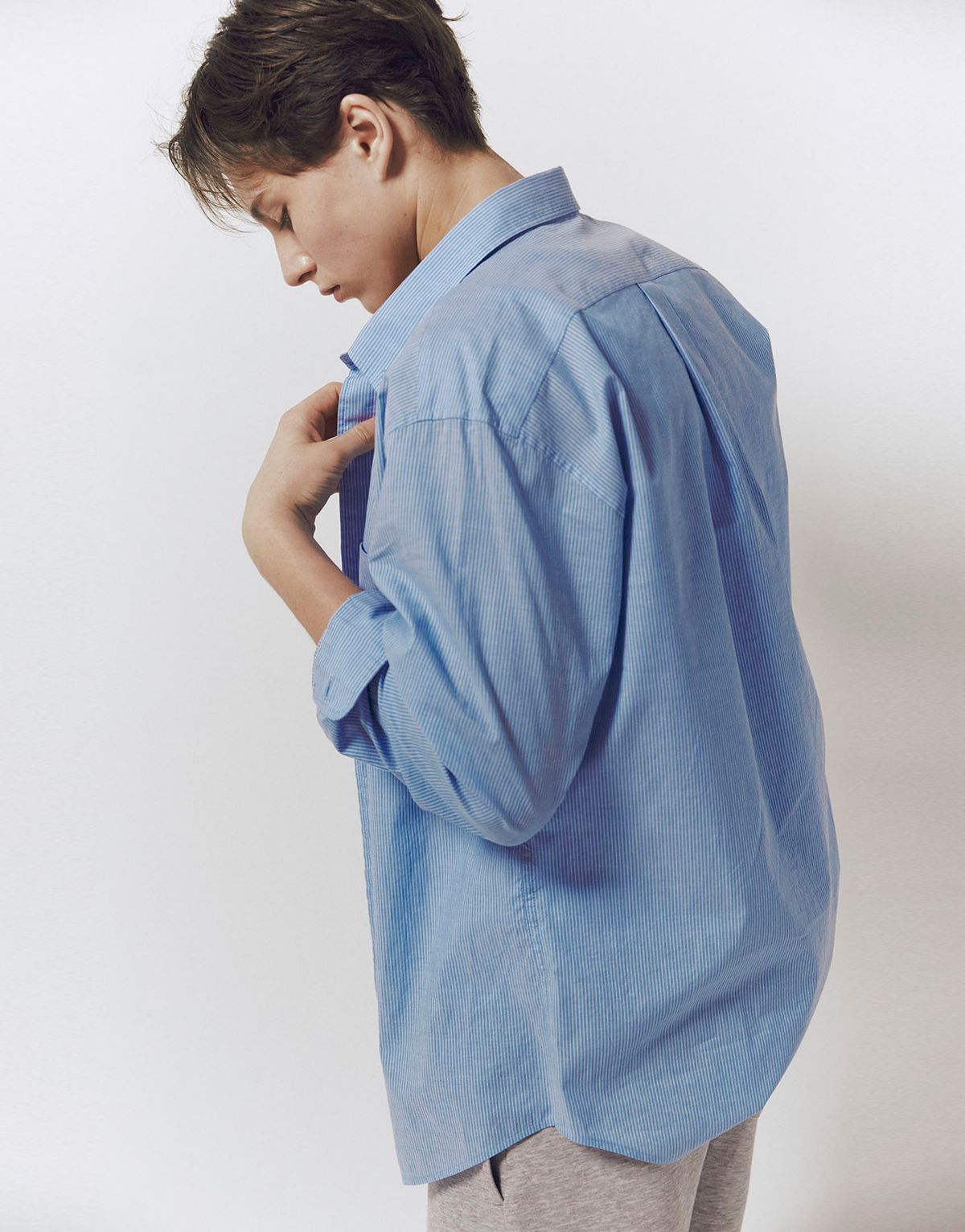 지오다노(GIORDANO) LW 포폴린 셔츠 046504 [5color]