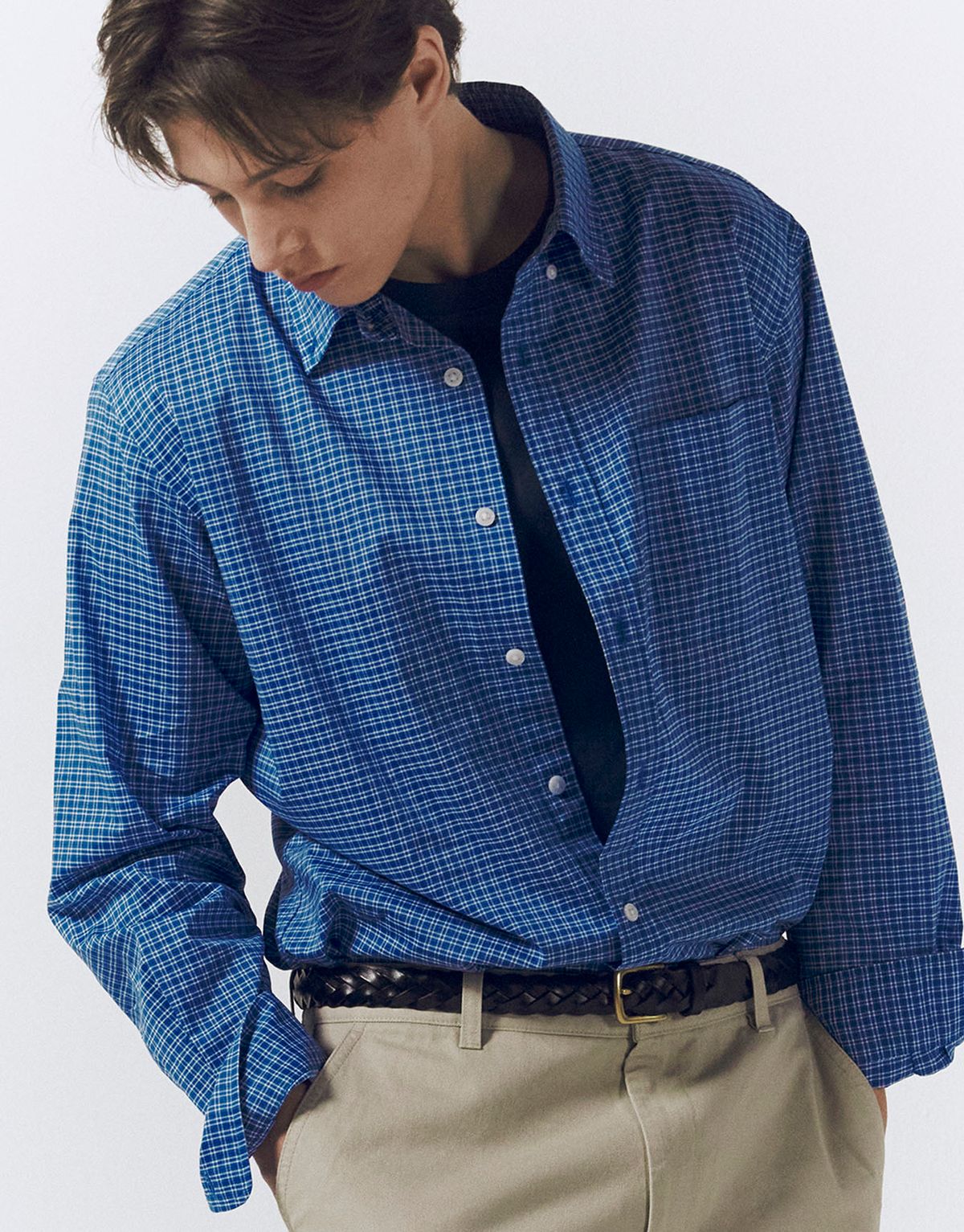 지오다노(GIORDANO) LW 포폴린 셔츠 046504 [5color]