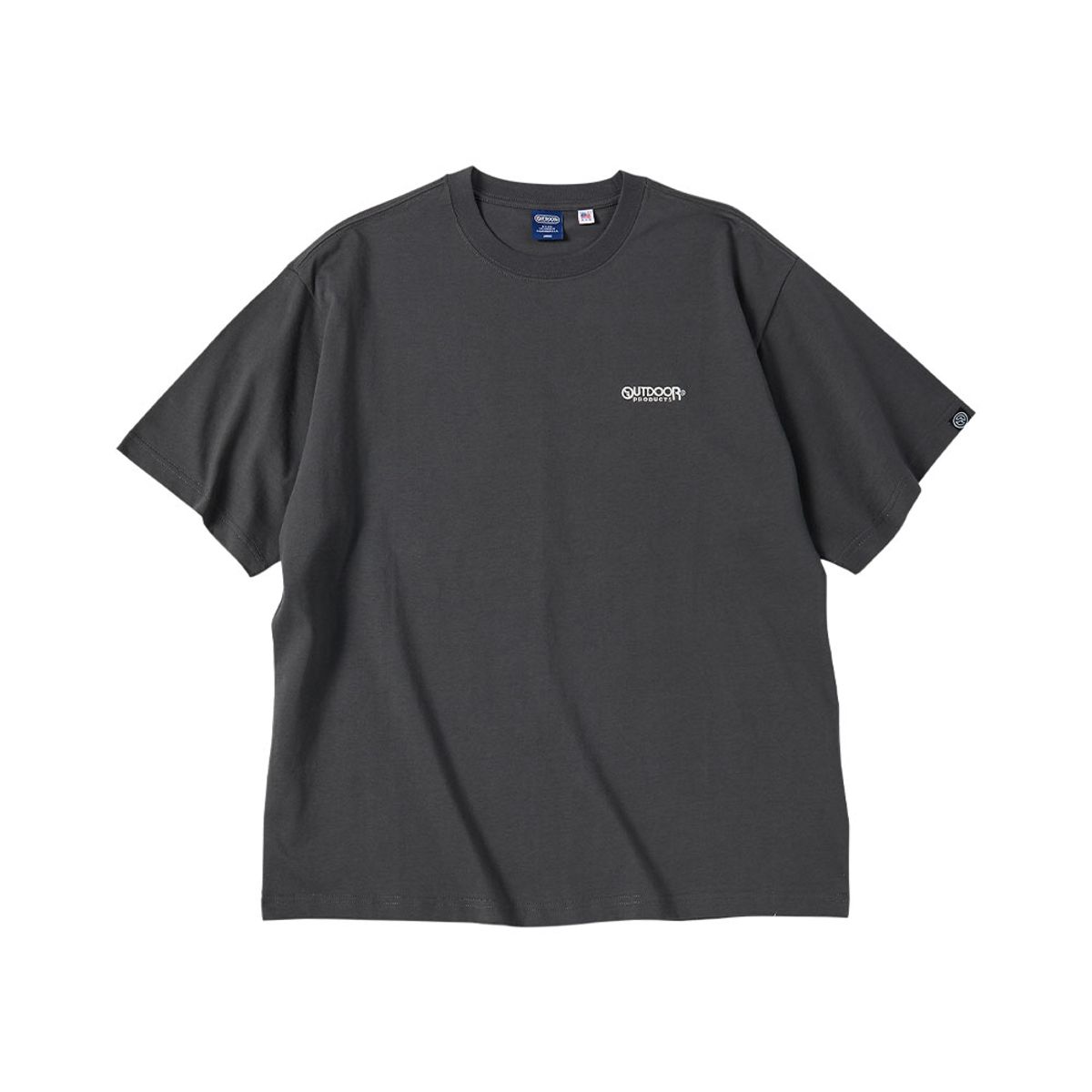 아웃도어 프로덕츠(OUTDOOR PRODUCTS) 러브 로고 티셔츠 (챠콜)