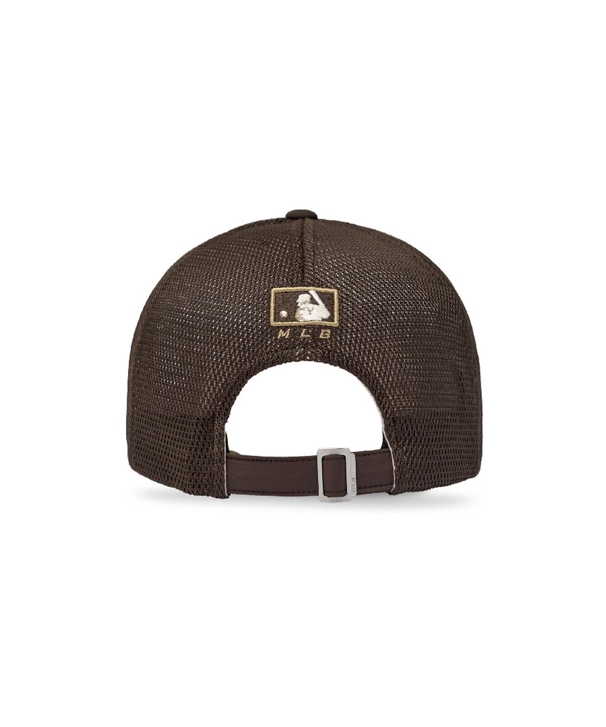 엠엘비(MLB) 스포티브 컬러 블럭 메쉬캡 NY (Brown)