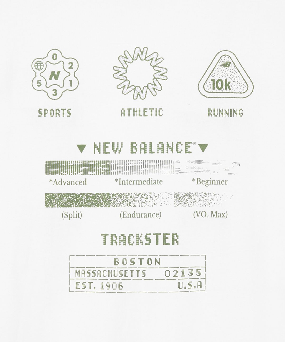 뉴발란스(NEW BALANCE) NBNDG31703 / UNI 트랙스터 긴팔 티셔츠 (WHITE)