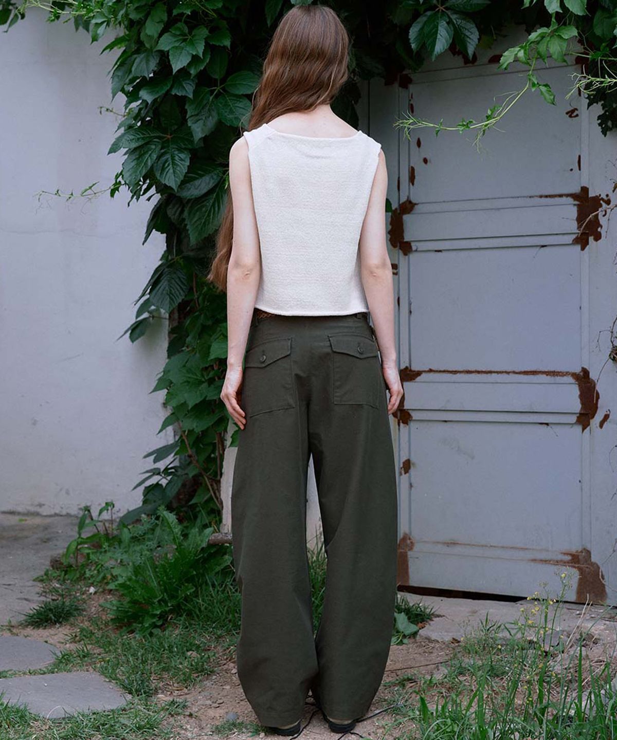 유토시스(EUTOSIS) ETHNIC TAIL VEST(2COLOR)