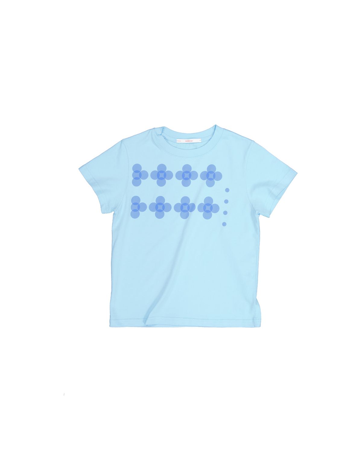 영마일웨어(0MILEWEAR) 클라우드 닷 티셔츠 (블루)