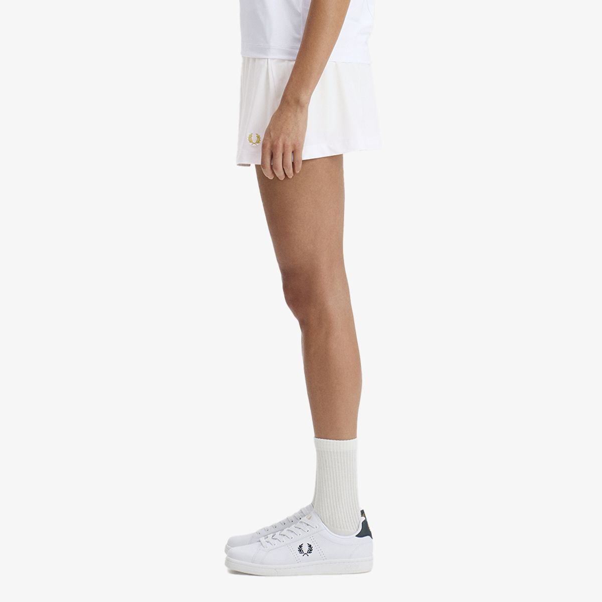 프레드페리(FRED PERRY) [Tennis] 테니스 스커트 - 화이트 AFPF2619106-100