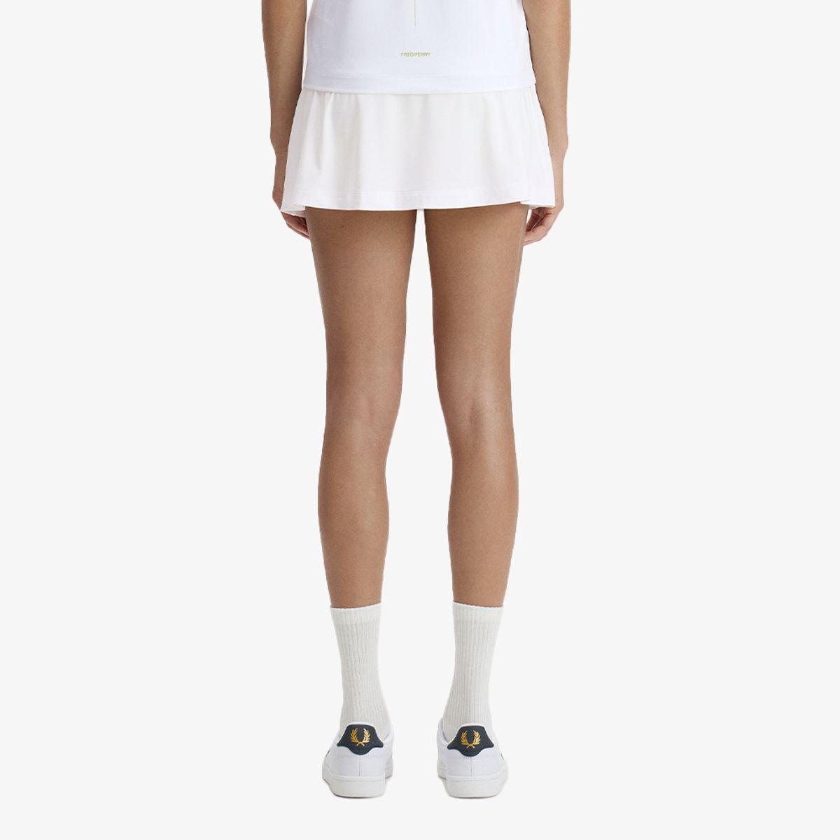 프레드페리(FRED PERRY) [Tennis] 테니스 스커트 - 화이트 AFPF2619106-100