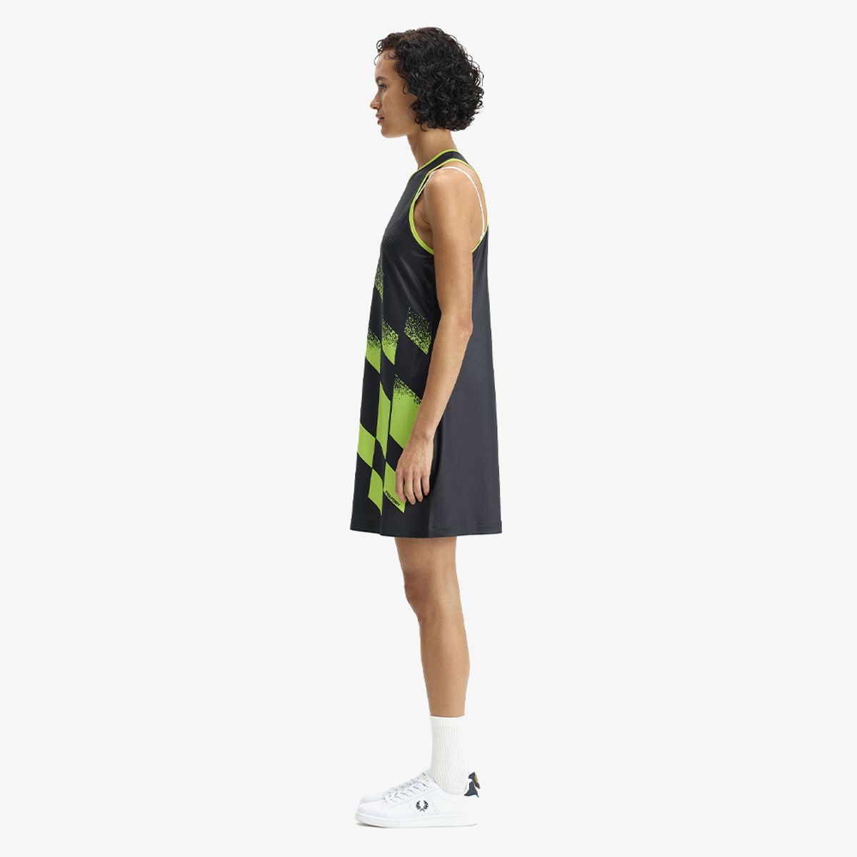 프레드페리(FRED PERRY) [Tennis] 테니스 프린트 드레스 - 앵커 그레이 AFPF2612184-297