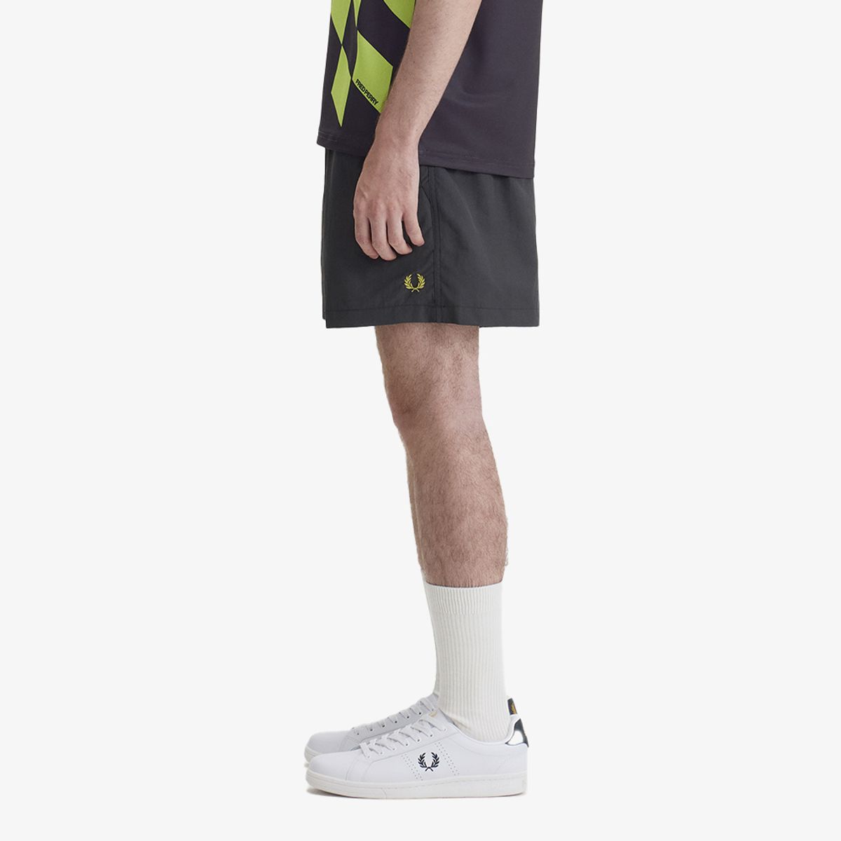 프레드페리(FRED PERRY) [Tennis] 테니스 쇼츠 - 앵커 그레이 AFPM261S300-297