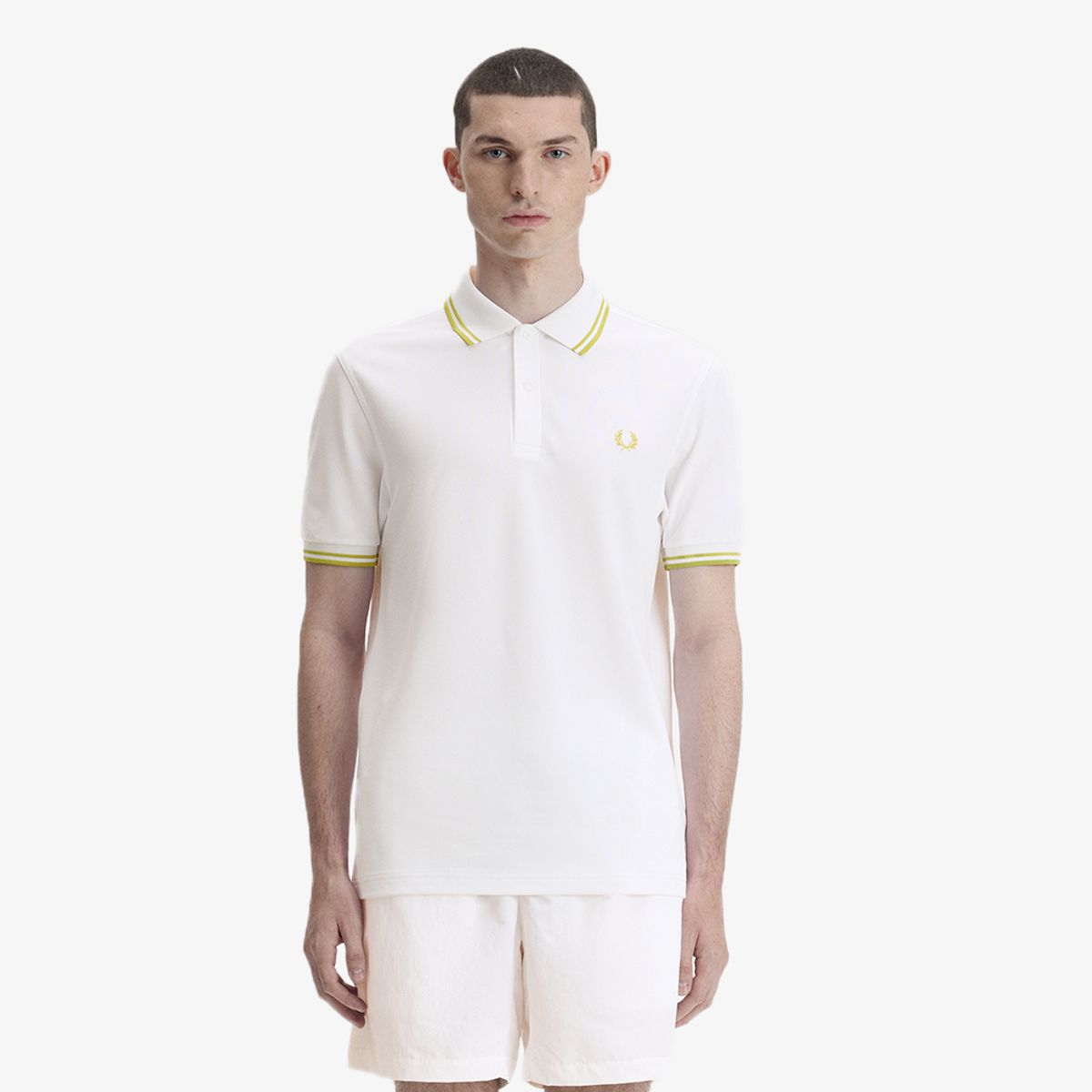 프레드페리(FRED PERRY) [Tennis] 테니스 프레드 페리 셔츠 - 화이트 AFPM2612721-100