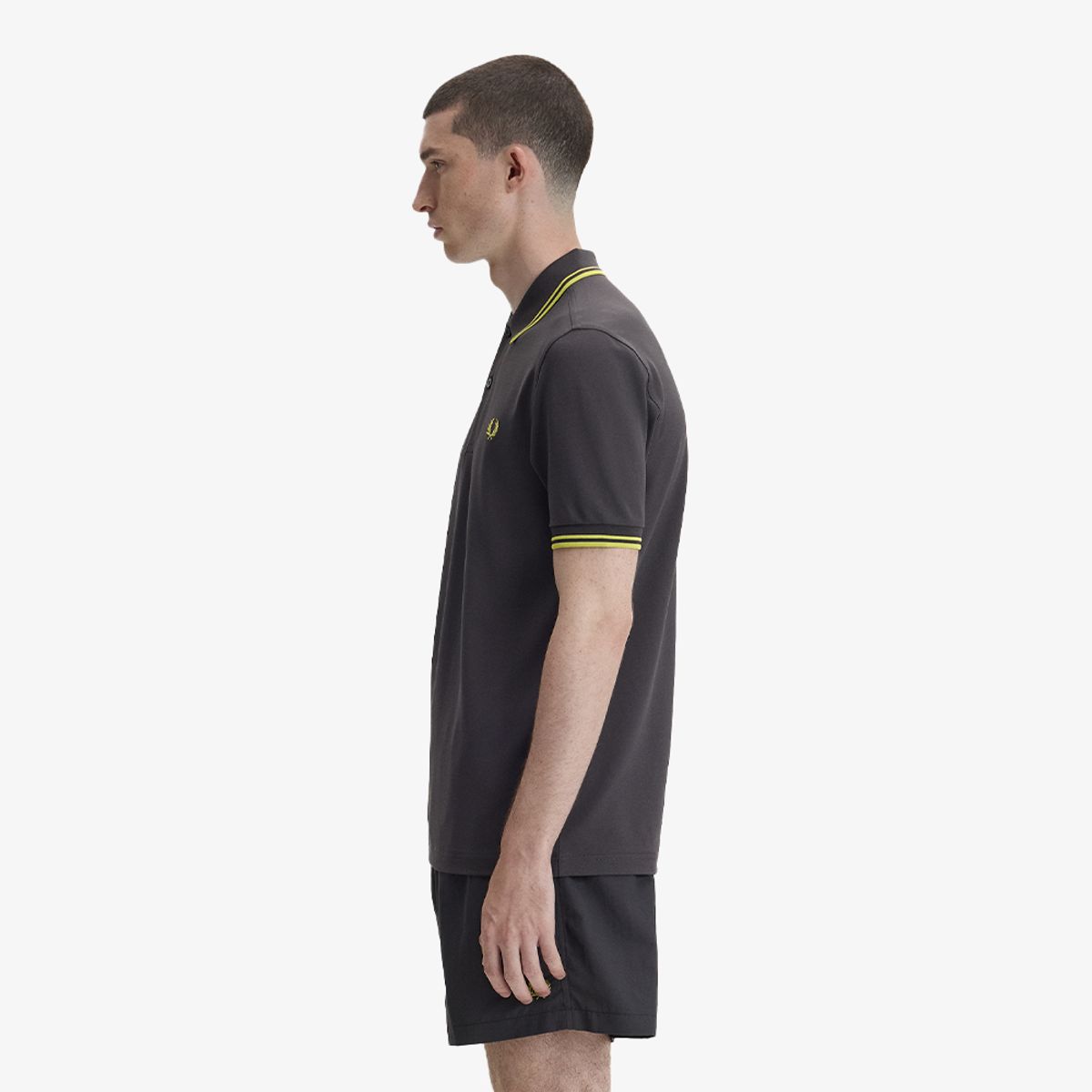 프레드페리(FRED PERRY) [Tennis] 테니스 프레드 페리 셔츠 - 앵커 그레이 AFPM2612721-297