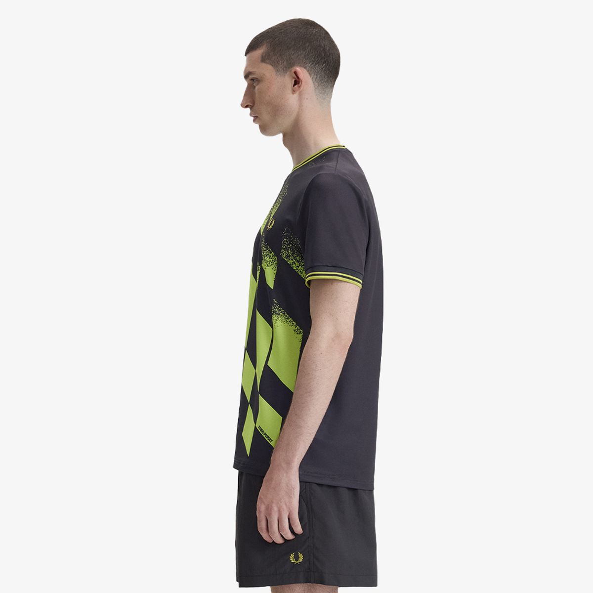 프레드페리(FRED PERRY) [Tennis] 테니스 프린트 티셔츠 - 앵커 그레이 AFPM2612723-297