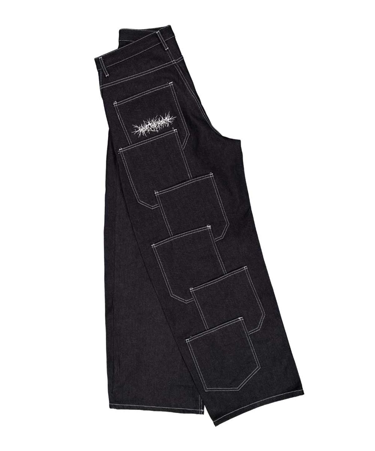 왓더파티(WHATTHEPARTY) WTP Multi Pocket Curved Denim