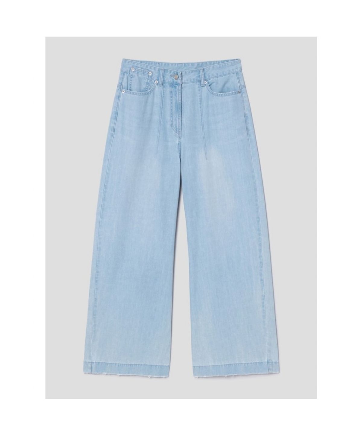 앙개(ANGGAE) Anggae Wide Pants  Sky Blue