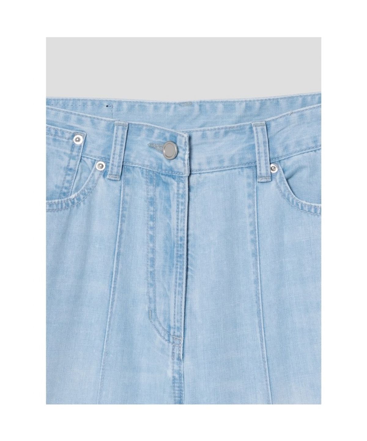 앙개(ANGGAE) Anggae Wide Pants  Sky Blue