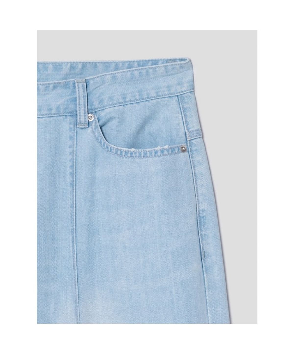 앙개(ANGGAE) Anggae Wide Pants  Sky Blue