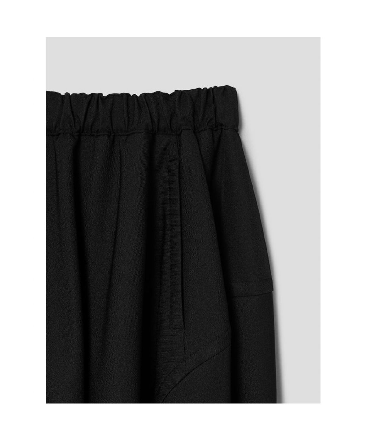앙개(ANGGAE) Balloon Skirt  Black